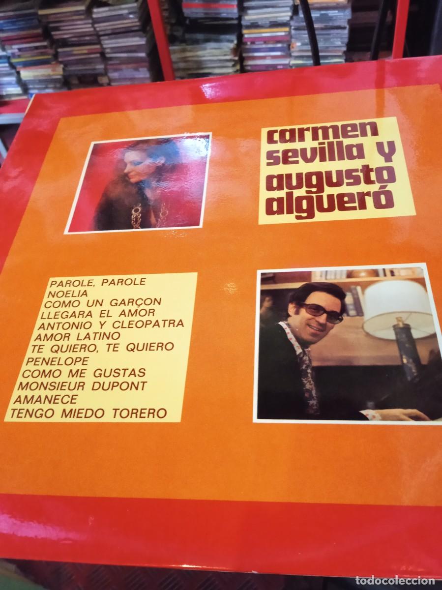 Discos de vinilo: CARMEN SEVILLA Y AUGUSTO ALGUER&Oacute;- LP 1975.
