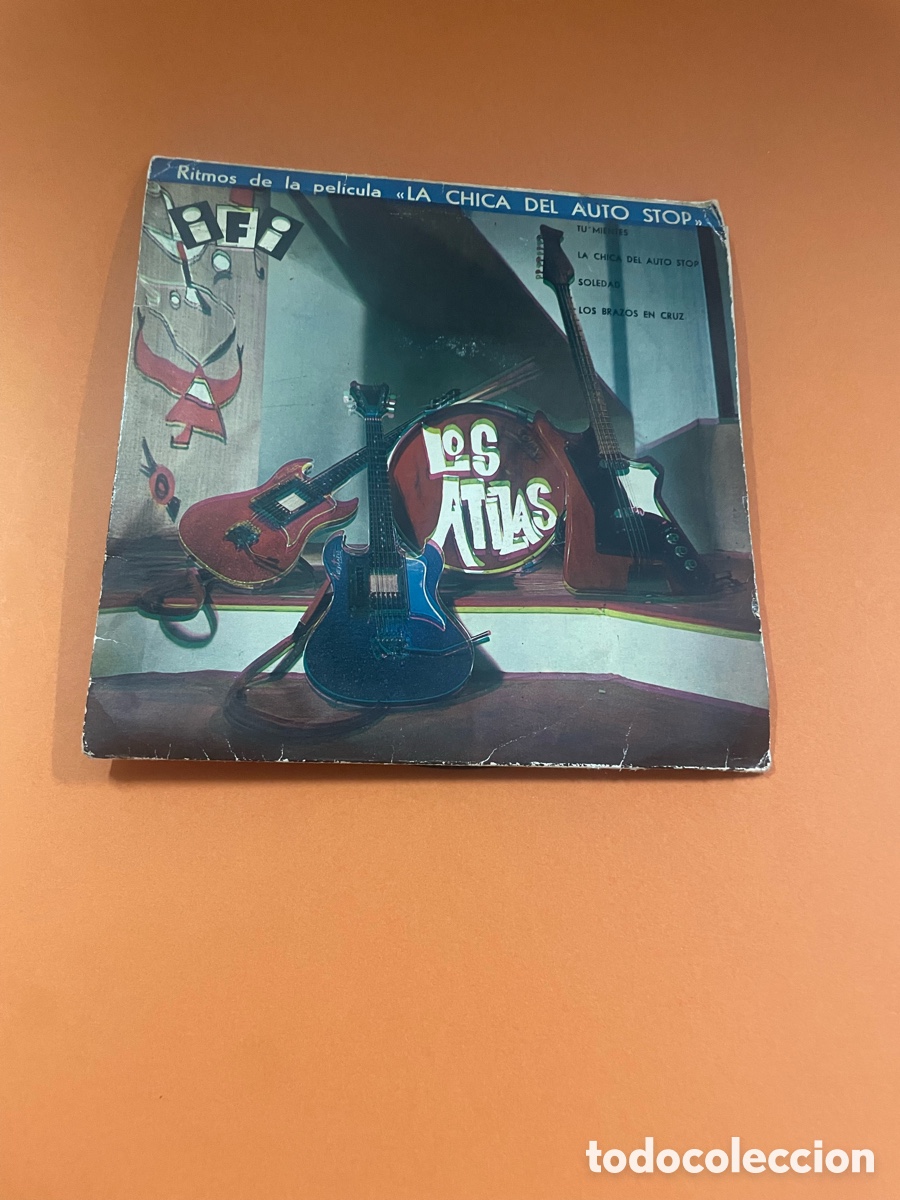 Discos de vinilo: Los Atilas -Tu Mientes /La Chica Del Auto Stop (Muy Dif&iacute;cil )
