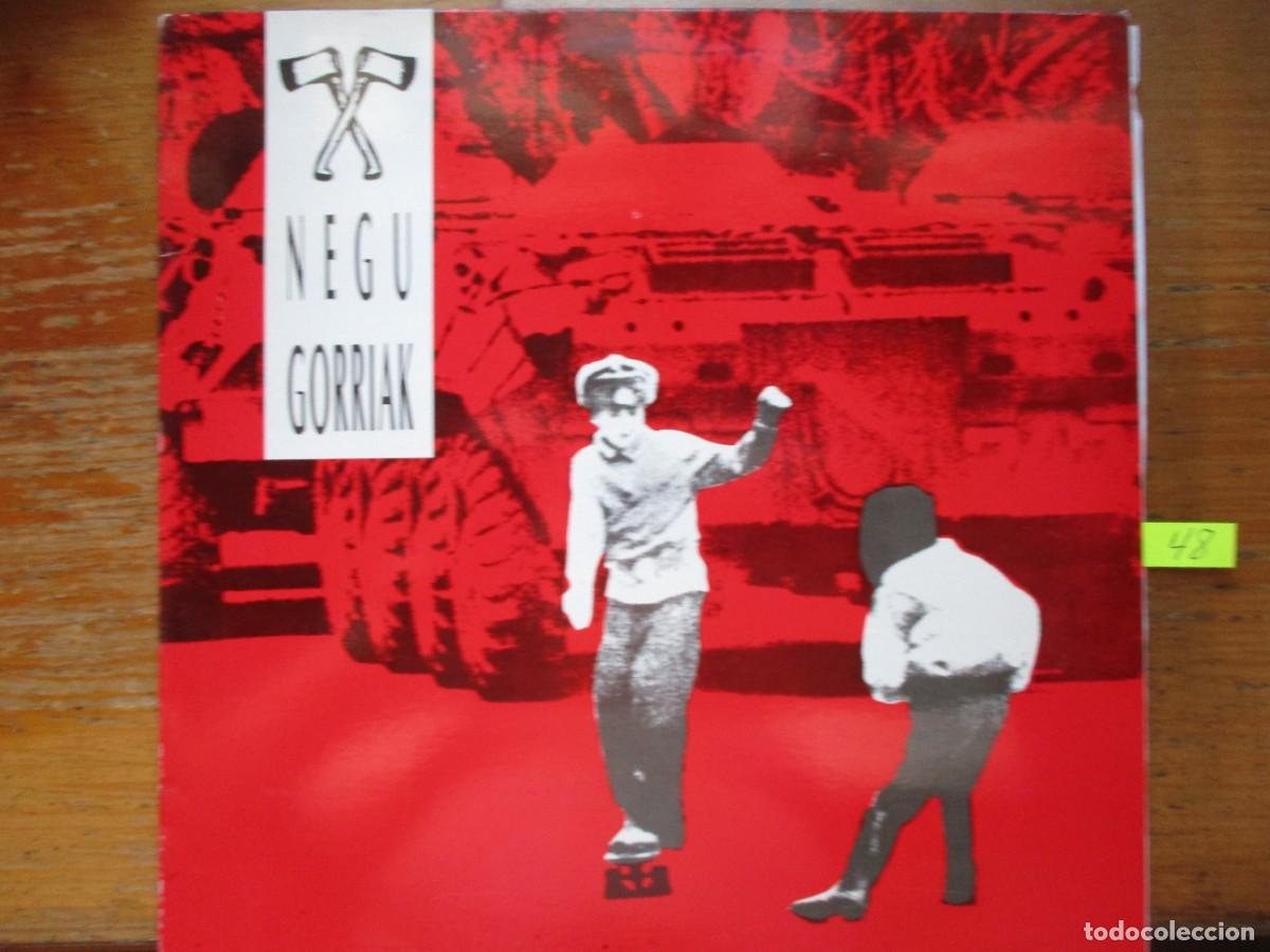 Discos de vinilo: DISCO LP , NEGU GORRIAK , POPULAR VASCA , BUEN ESTADO VER FOTOS