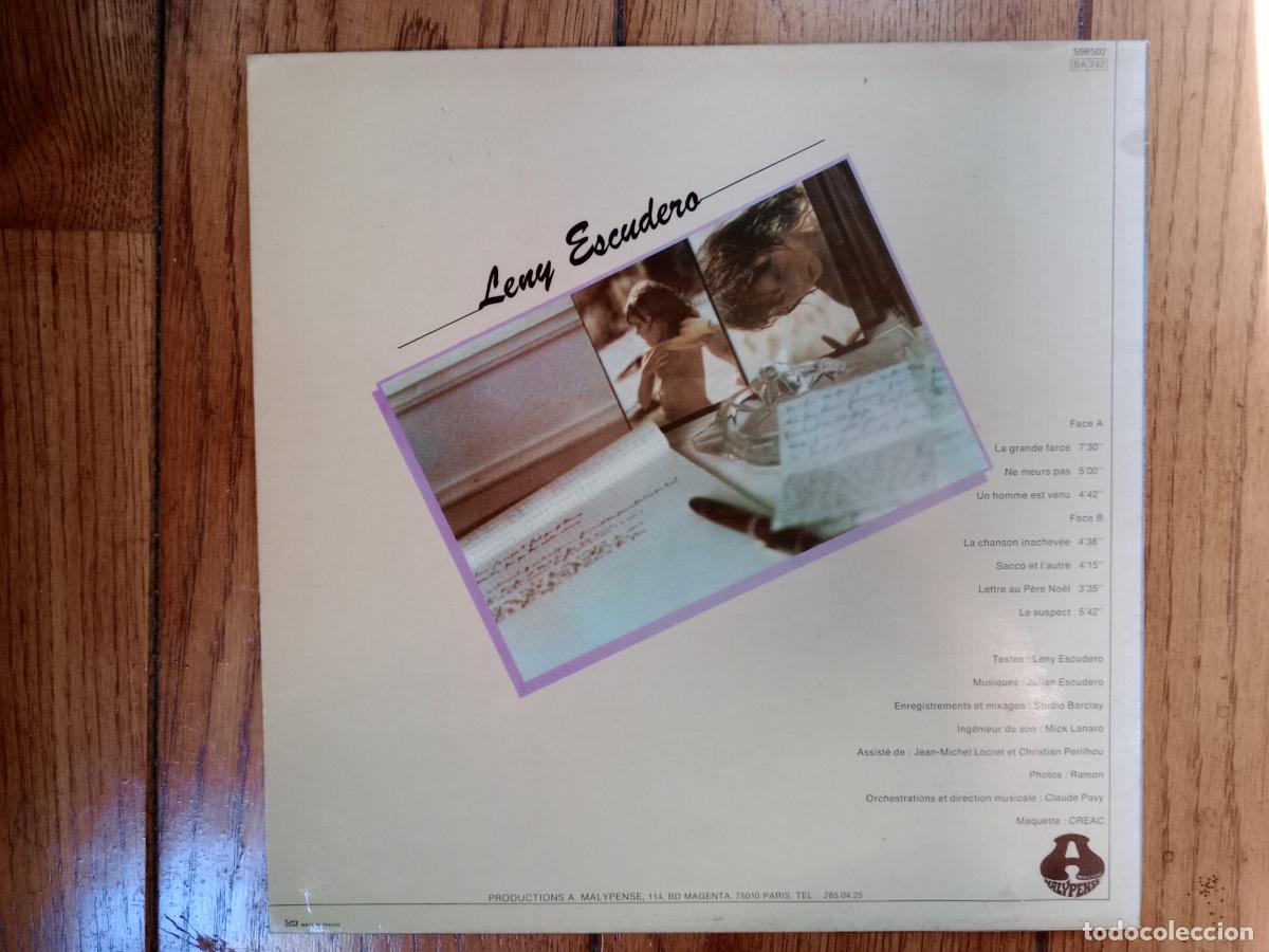 Discos de vinilo: Leny Escudero - la grande farce... - Foto 2