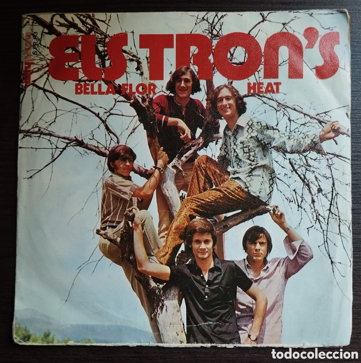 Discos de vinilo: Els Trons - Bella Flor / Heat - single 7&rdquo; (Artyphon, 1972) 45 RPM