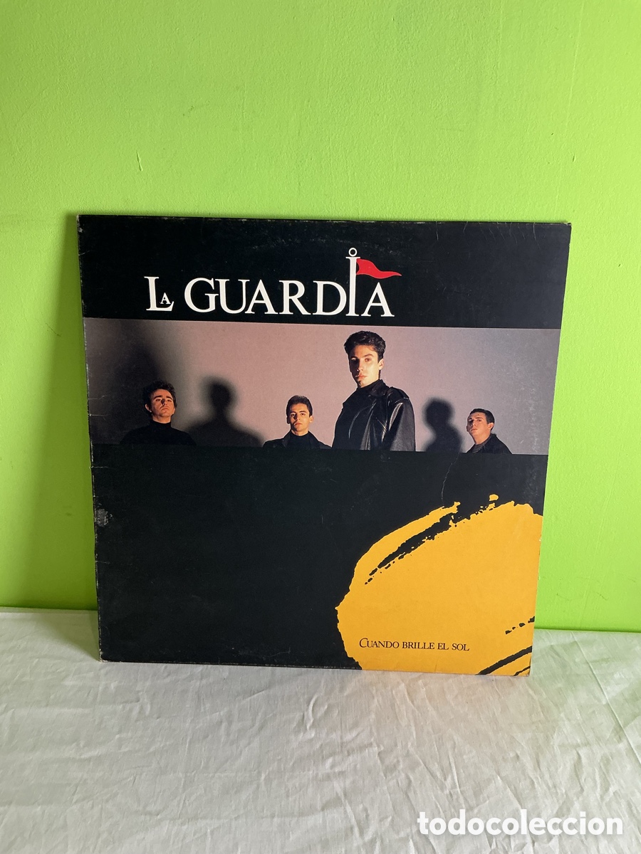 Discos de vinilo: La Guardia &ndash; Cuando brille el sol | LP de vinilo, edici&oacute;n espa&ntilde;ola de 1990