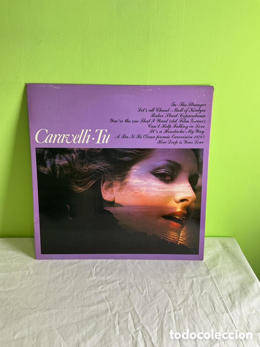 Discos de vinilo: Caravelli &ndash; T&uacute; | LP de vinilo Epic, m&uacute;sica instrumental