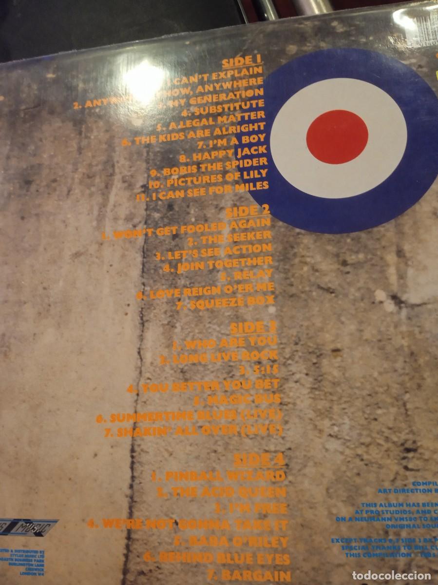 Discos de vinilo: THE WHO- COLLECTION. LP DOBLE - Foto 2