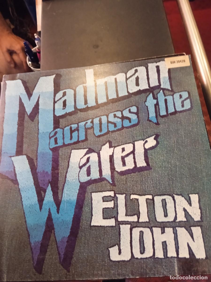 Discos de vinilo: ELTON JOHN- MADMAN ACROSS THE WATER. LP ORIG UK.
