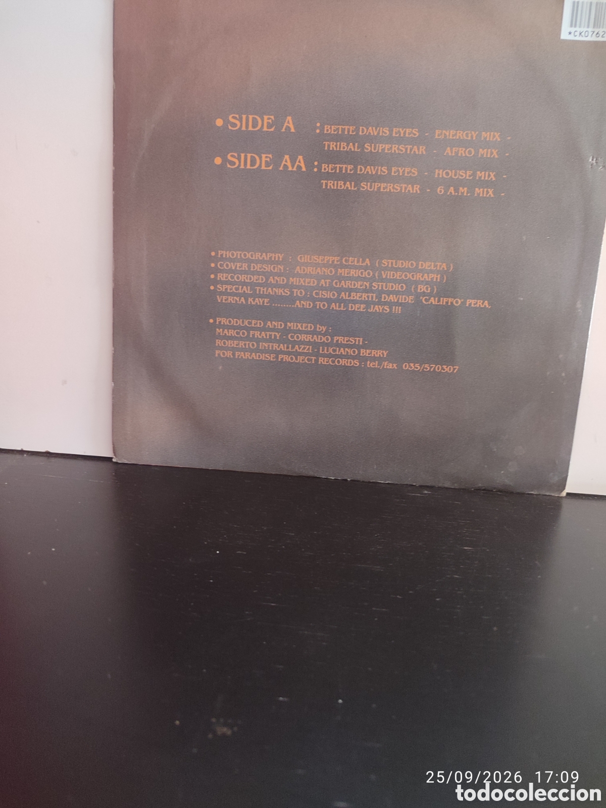 Discos de vinilo: Disco de vinilo CK,0762 - Foto 2