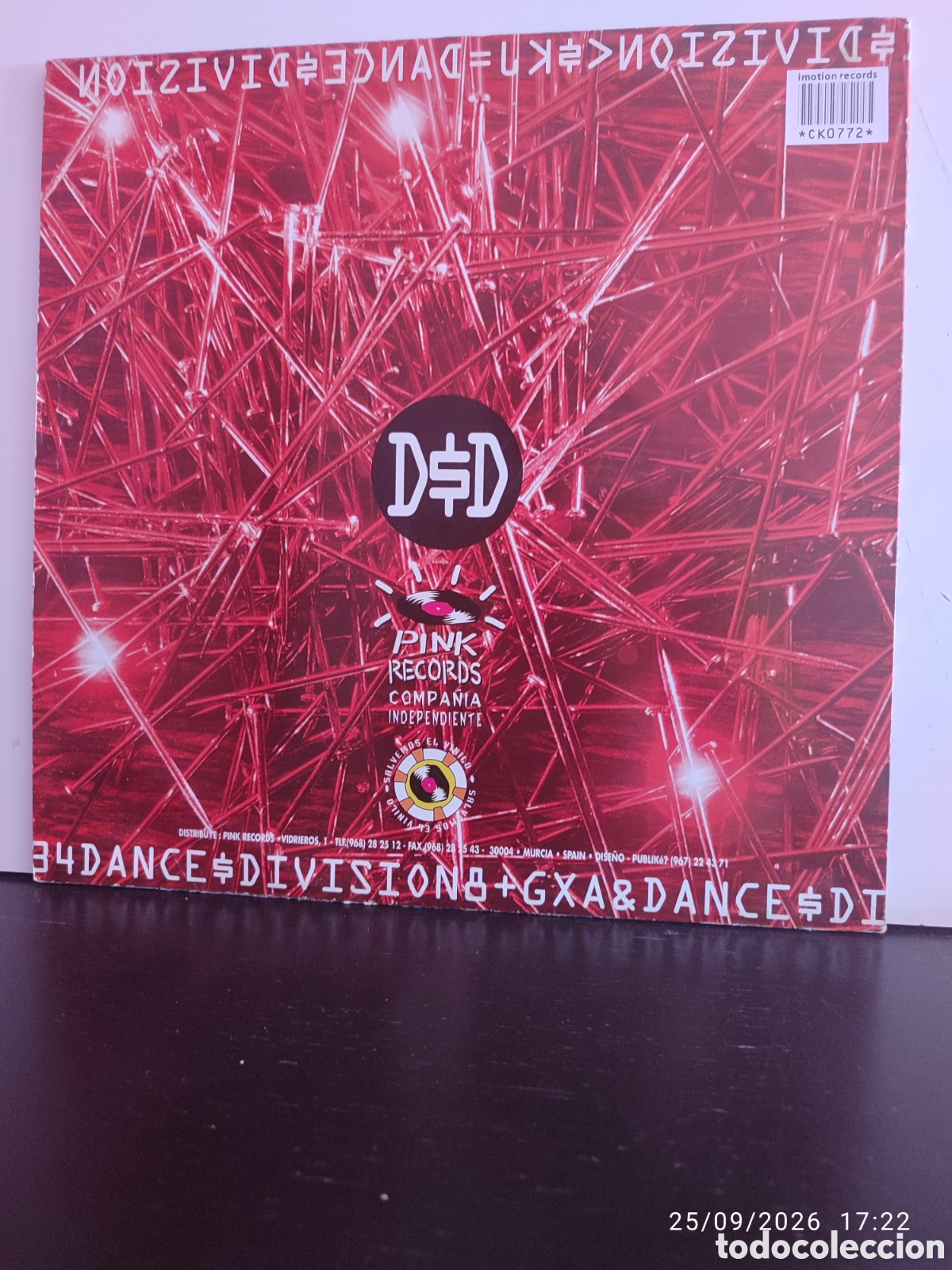 Discos de vinilo: Disco de vinilo CK0772 - Foto 3