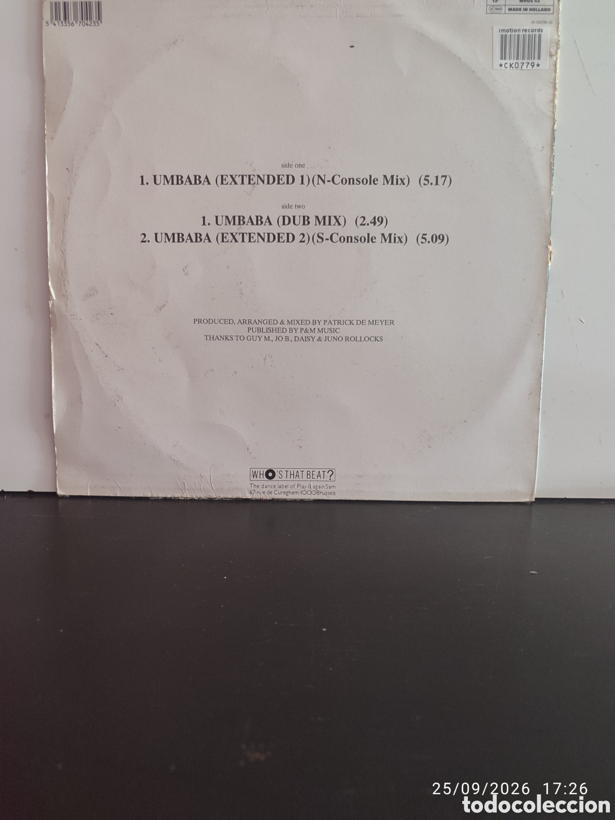 Discos de vinilo: Disco de vinilo CK0779 - Foto 2
