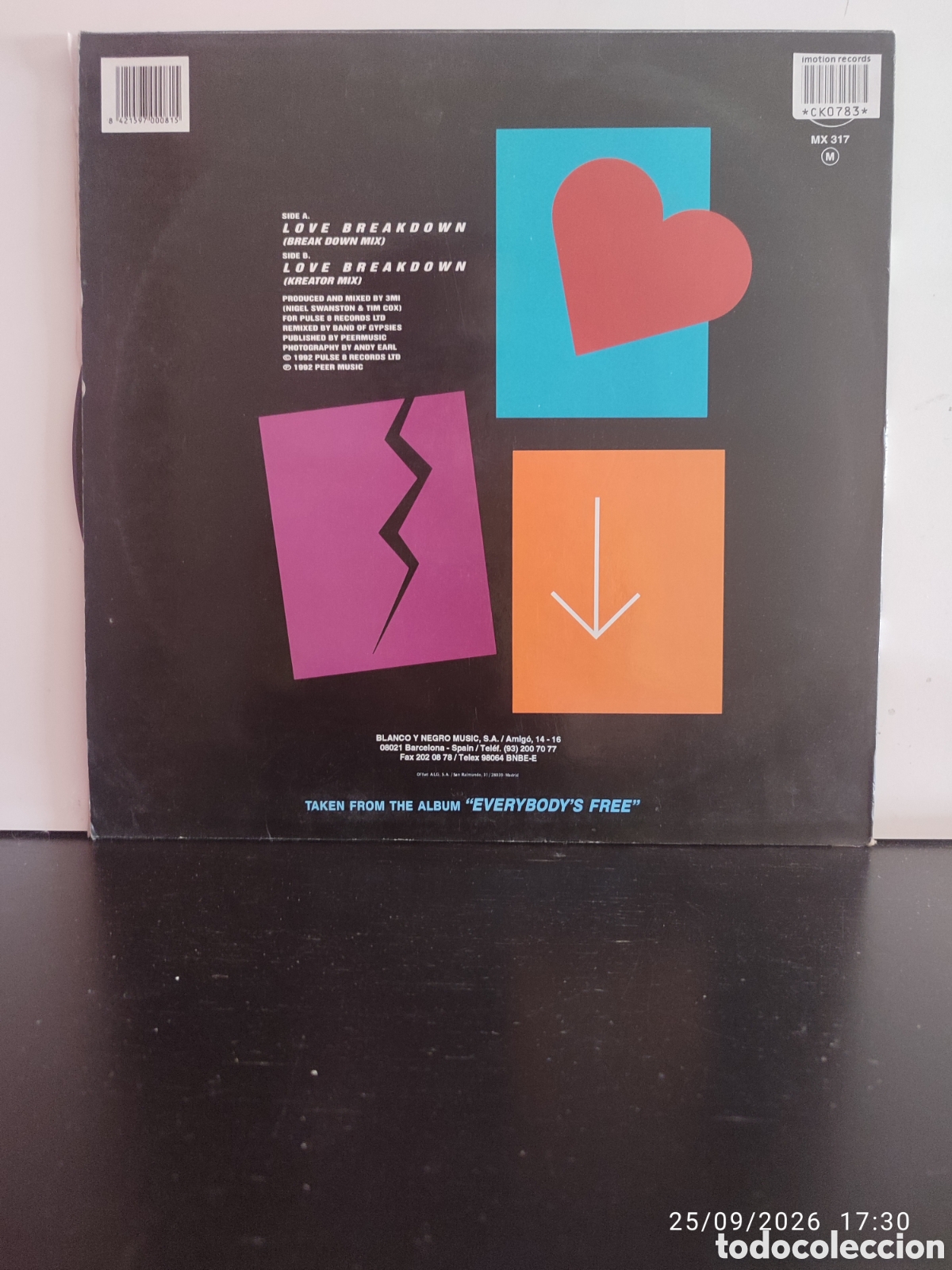 Discos de vinilo: Disco de vinilo CK0783 - Foto 2
