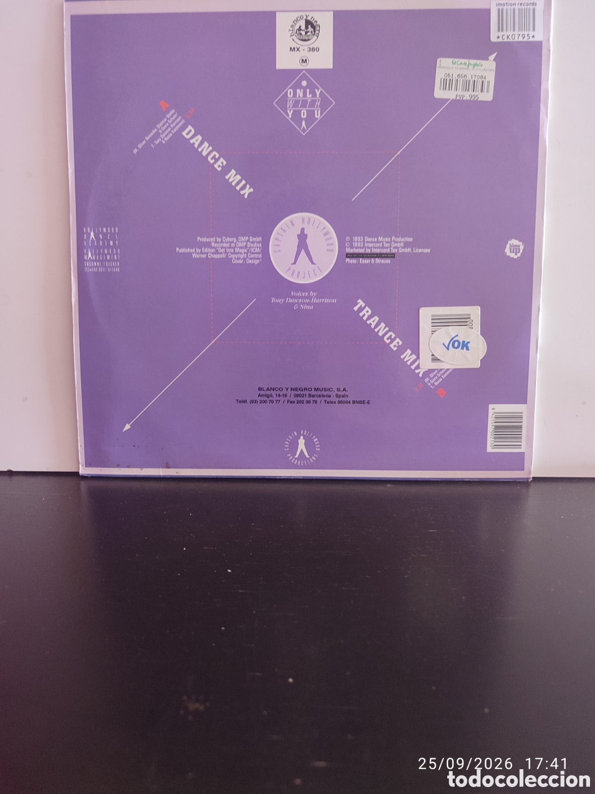 Discos de vinilo: Disco de vinilo CK0795 - Foto 2