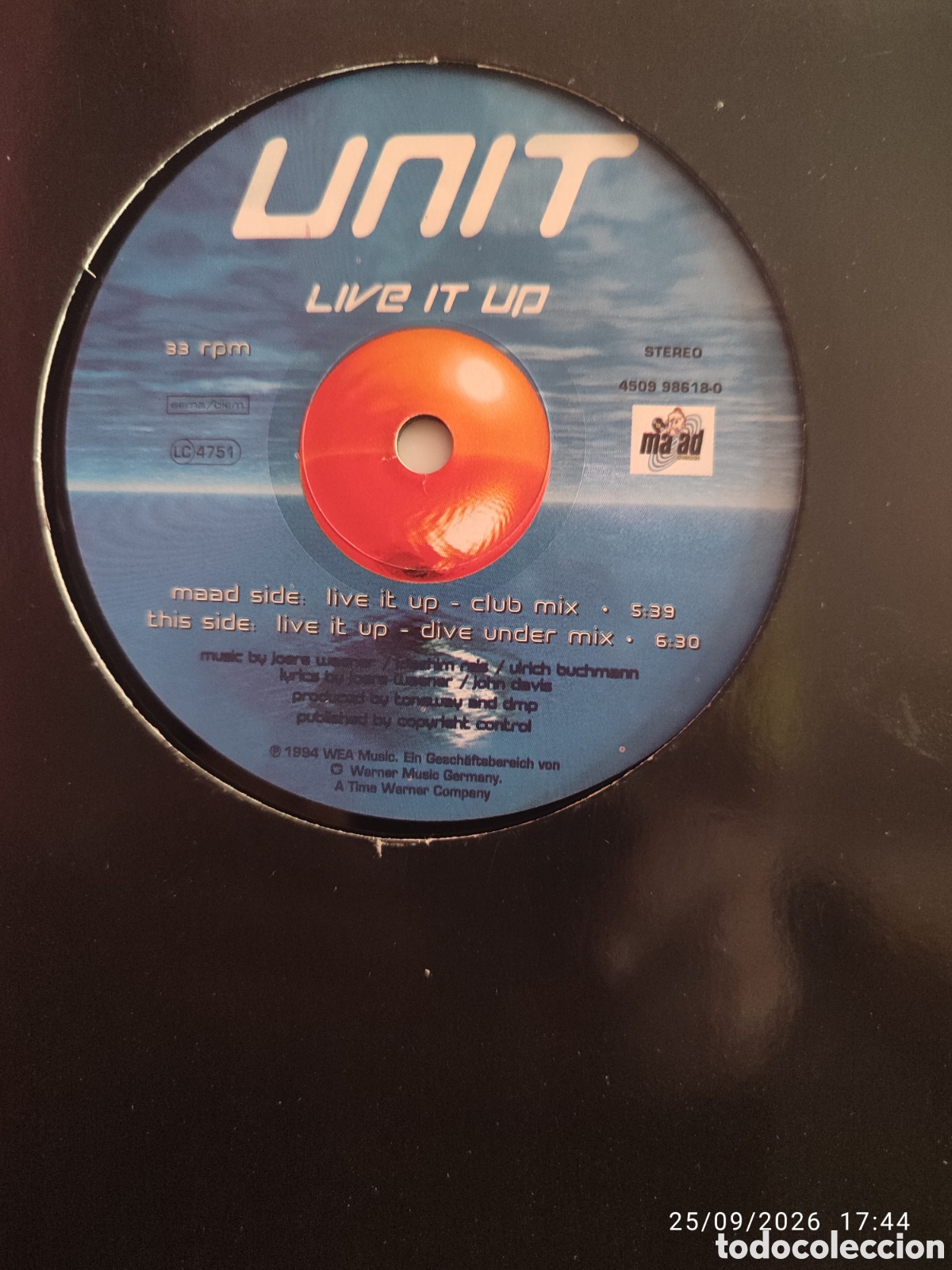 Discos de vinilo: Disco de vinilo CK0798 - Foto 2