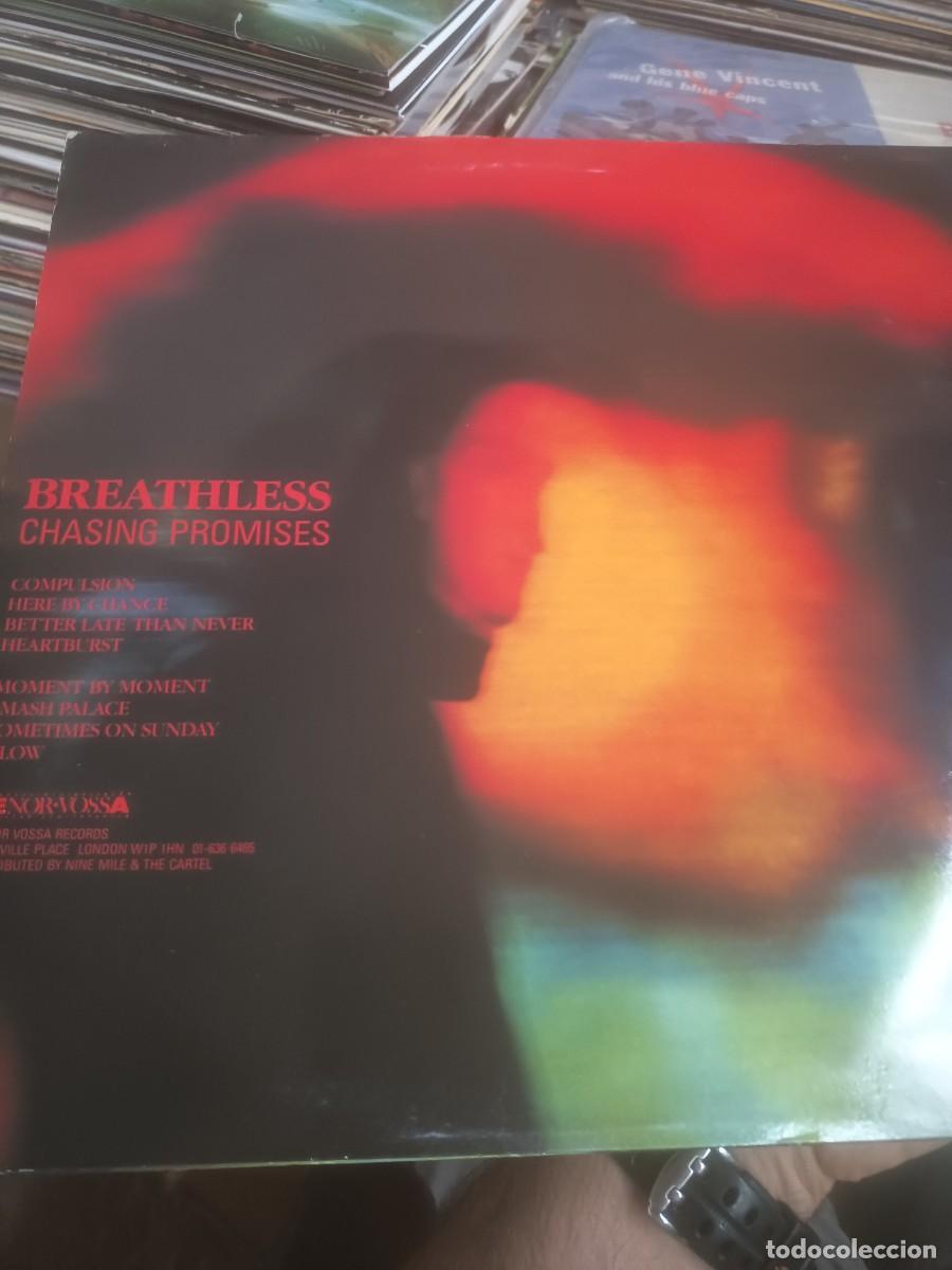 Discos de vinilo: DISCO LP BREATHLESS,( CHASING PROMISESS) - Foto 2