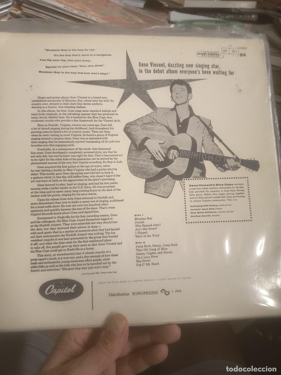 Discos de vinilo: DISCO LP GENE VINCENT,( MADE IN FRANCE)