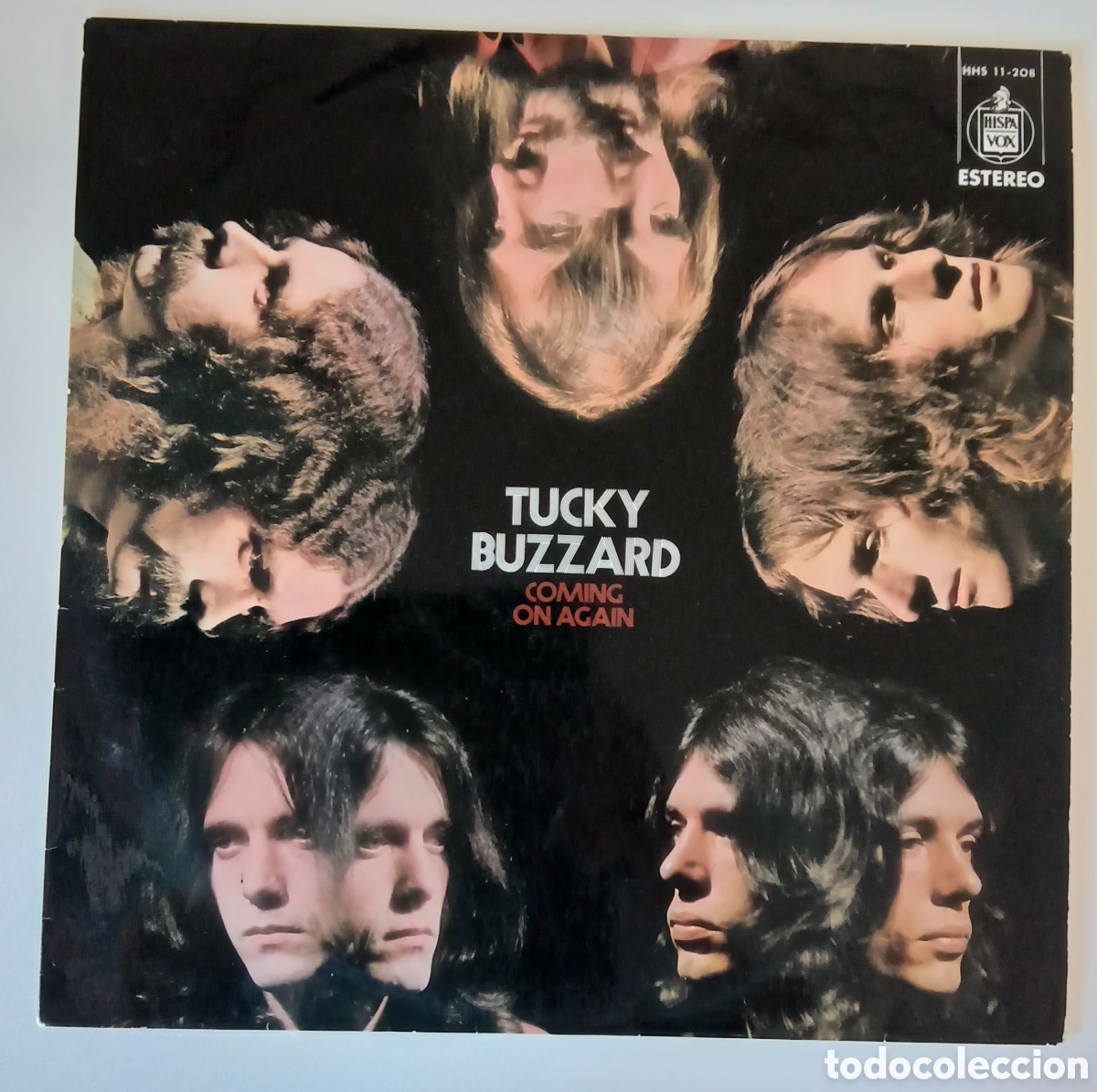Disques de vinyle: TUCKY BUZZARD. Coming on again //1971 Espa&ntilde;a (vg++)