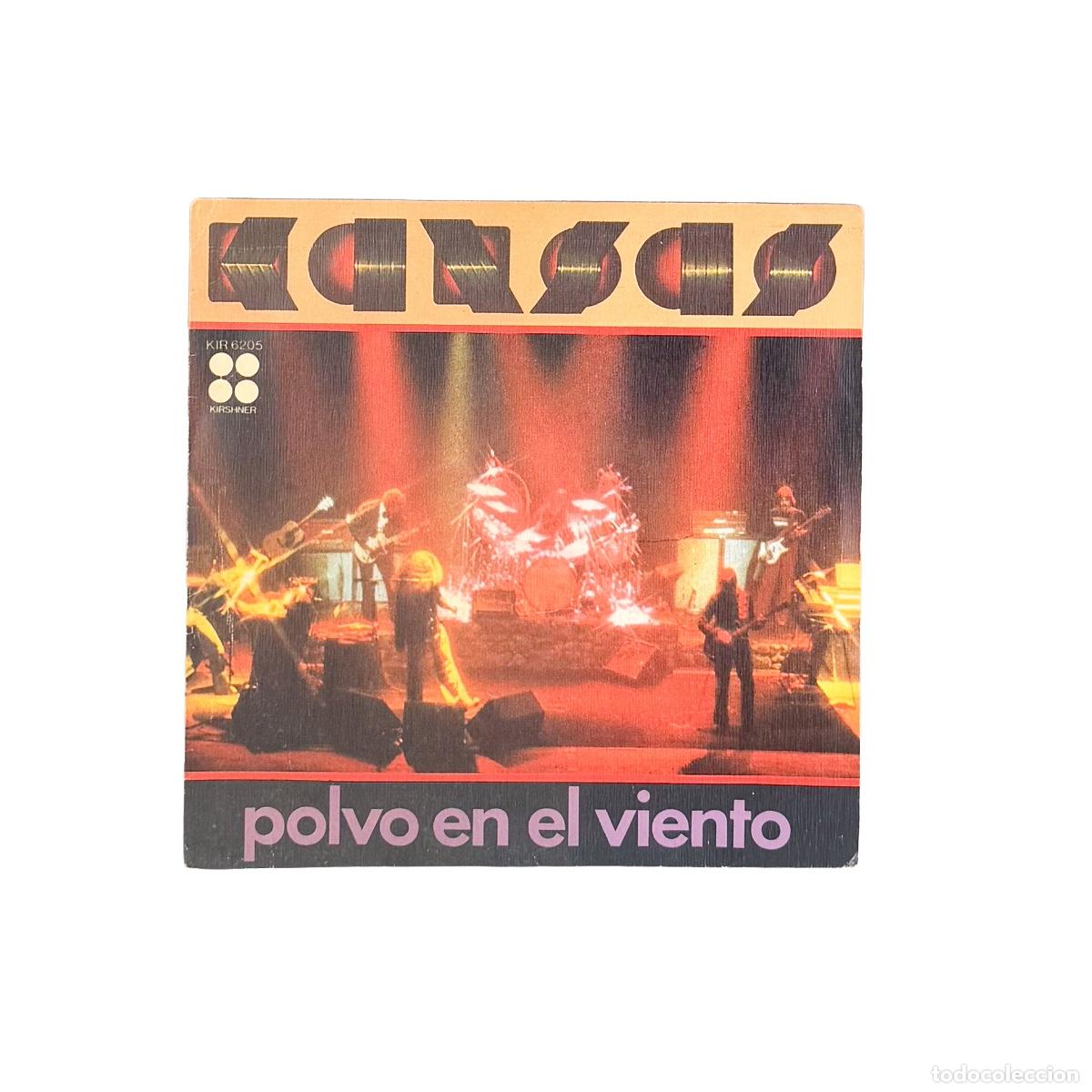 Discos de vinilo: SINGLE. Kansas. Polvo En El Viento (VG/VG+) - Foto 1