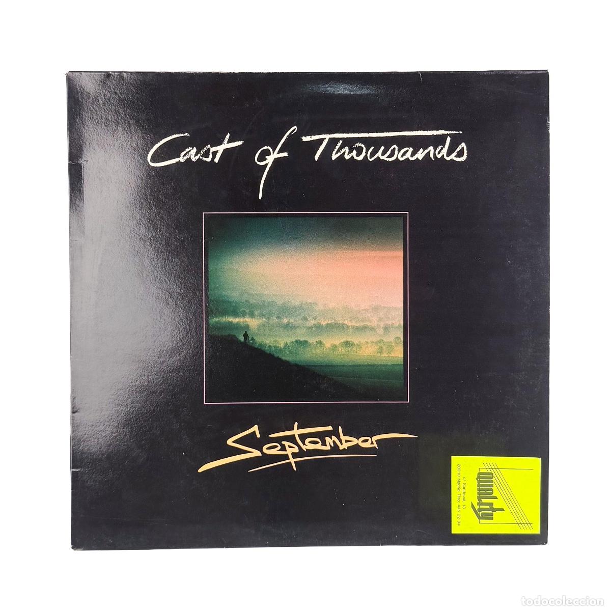 Discos de vinilo: MAXI LP. Cast Of Thousands. September (VG/VG+) - Foto 1