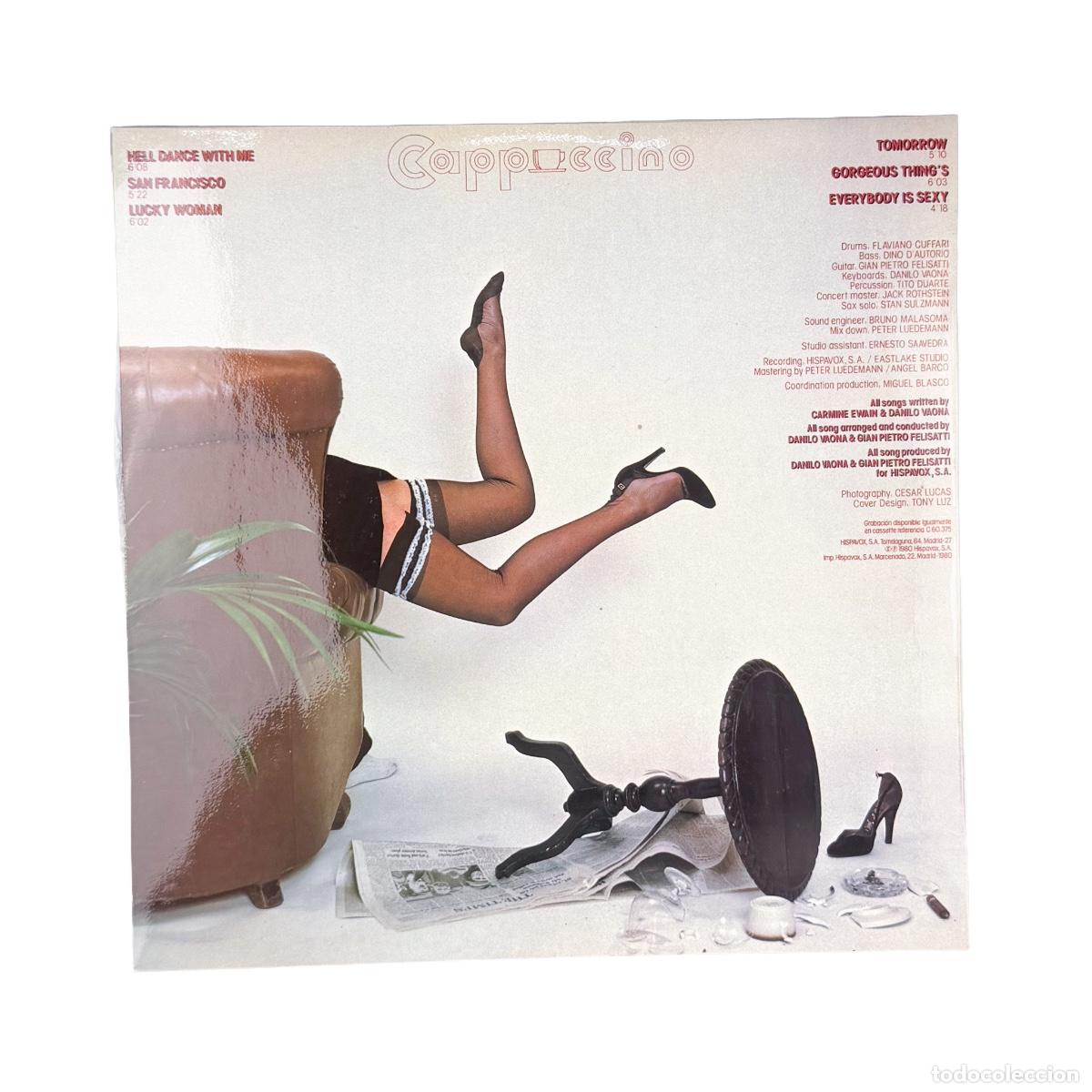 Discos de vinilo: LP. Cappuccino. Cappuccino (VG+/VG+) - Foto 4