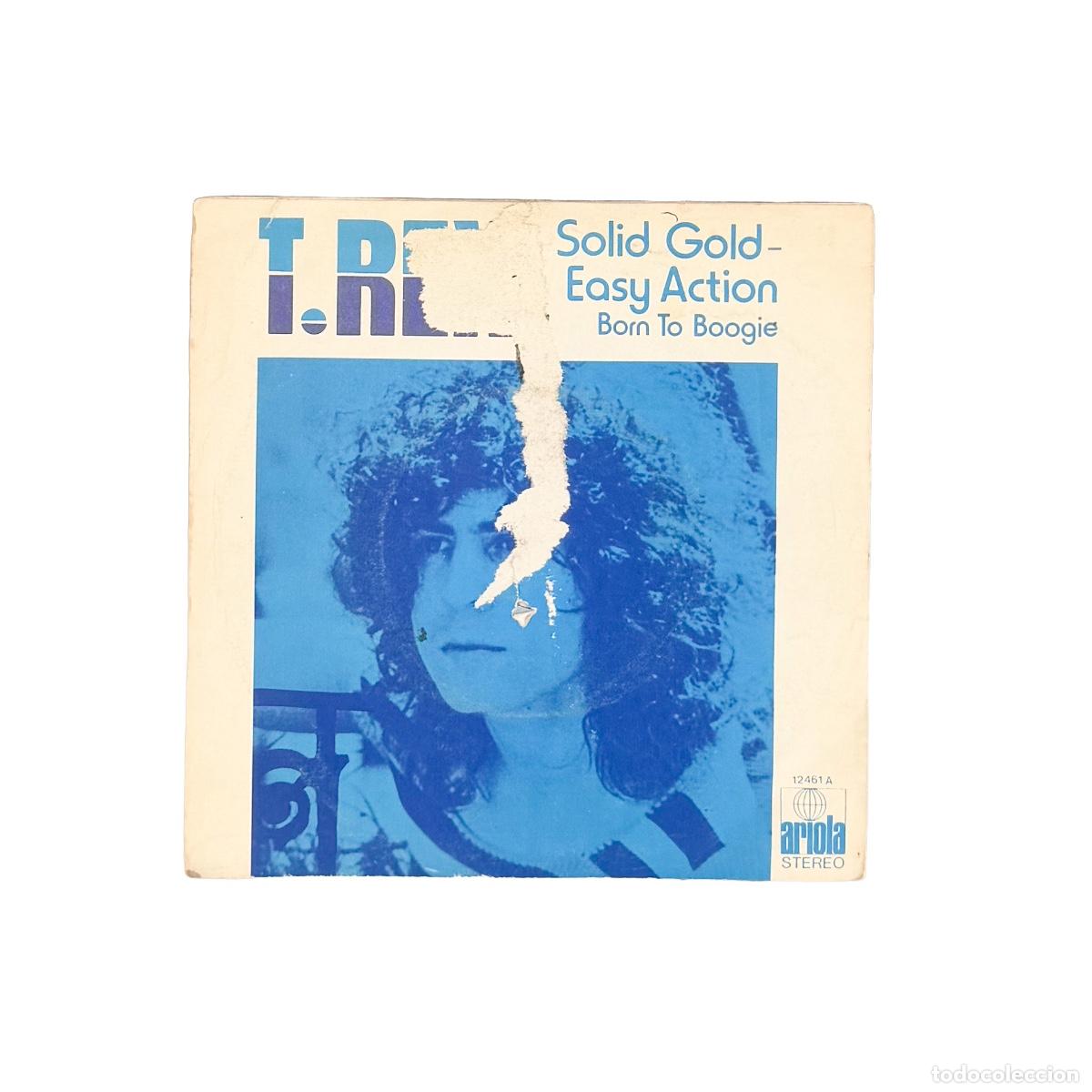 Discos de vinilo: SINGLE. T. Rex. Solid Gold-Easy Action (VG+/F) - Foto 2