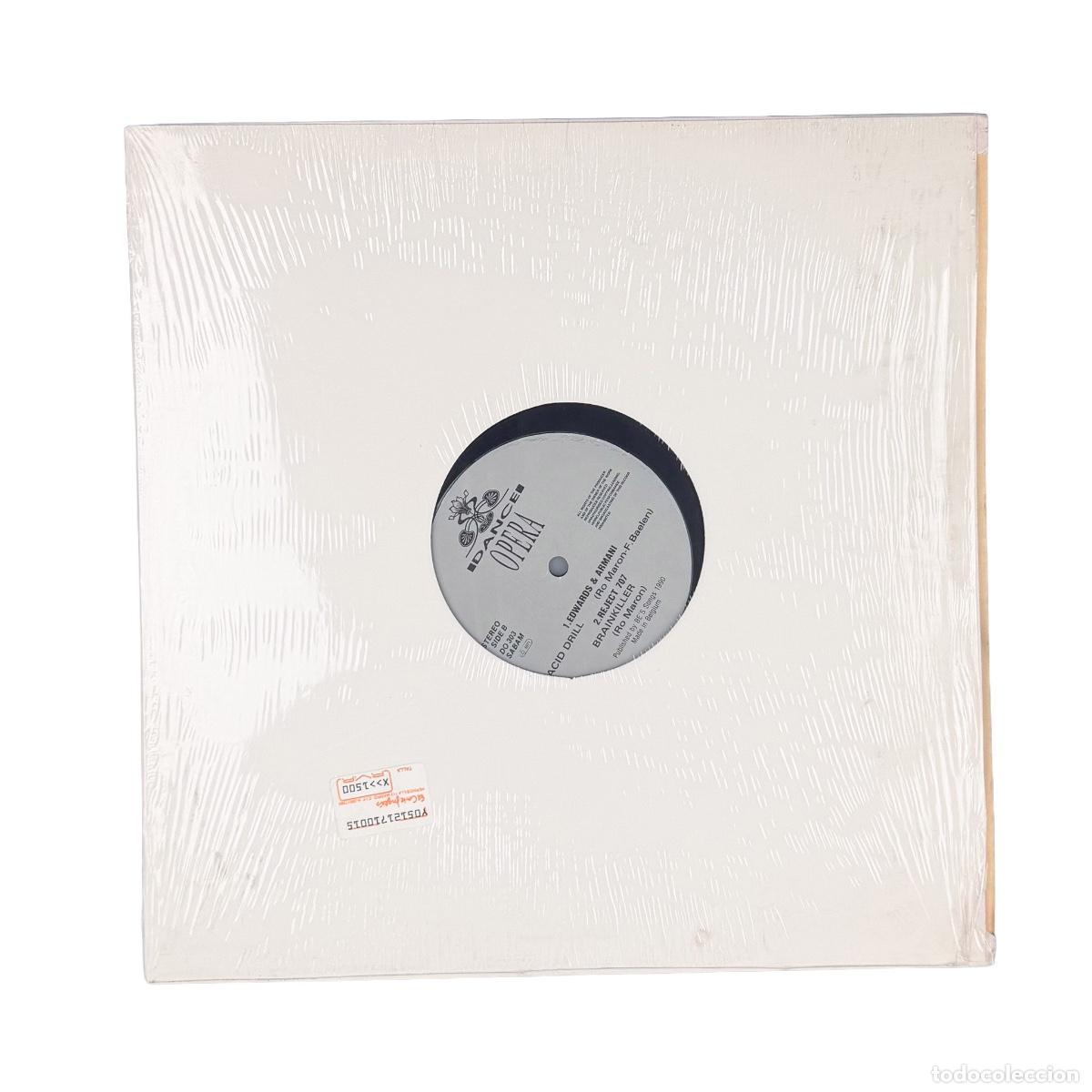 Vinyl records: MAXI LP. Little Little, Edwards & Armani, Reject 707. Tickle Me / Oh La La La / Acid Drill / Brainki
