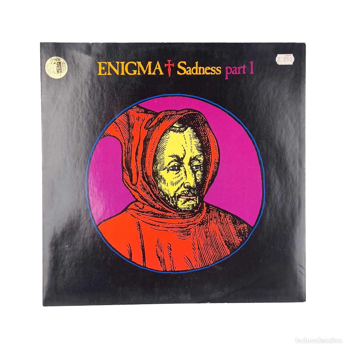 Discos de vinilo: MAXI LP. Enigma. Sadness Part 1 (VG+/VG+)