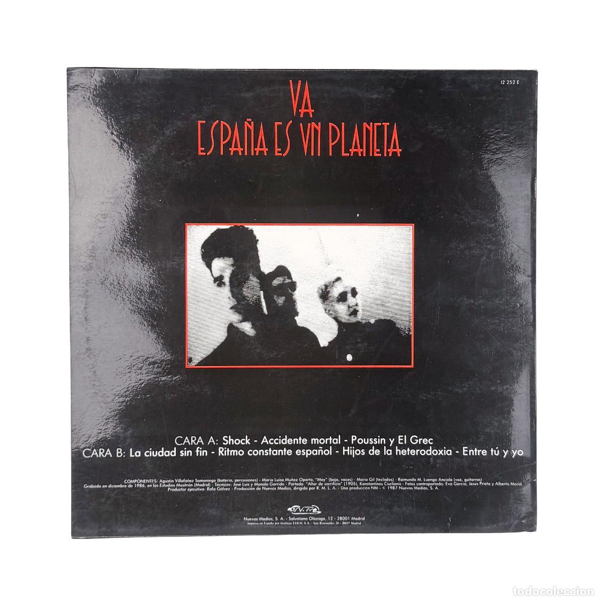 Discos de vinilo: LP. UA. Espa&ntilde;a Es Un Planeta (VG+/VG+) - Foto 2