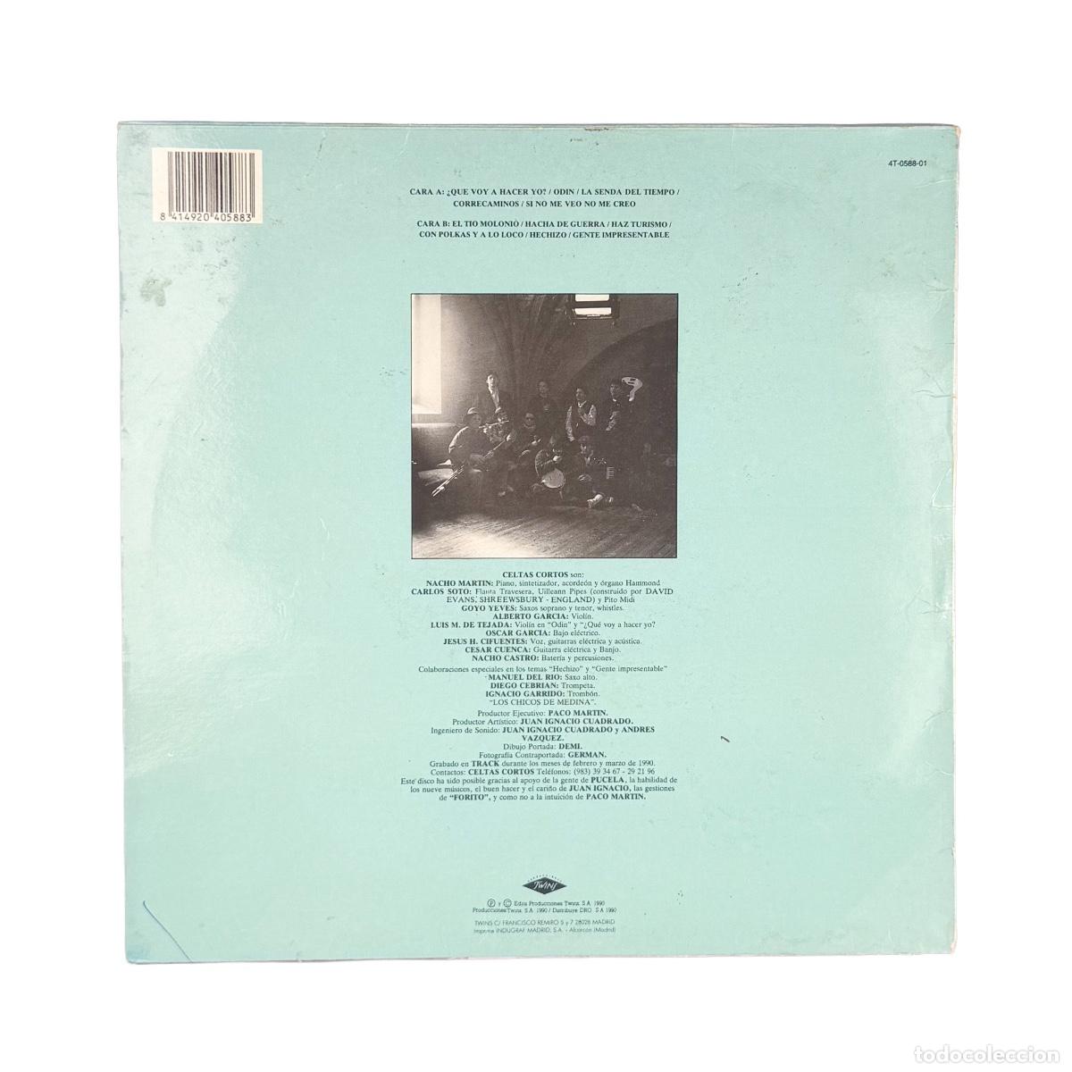 Discos de vinilo: LP. Celtas Cortos. Gente Impresentable (VG/VG+) - Foto 2