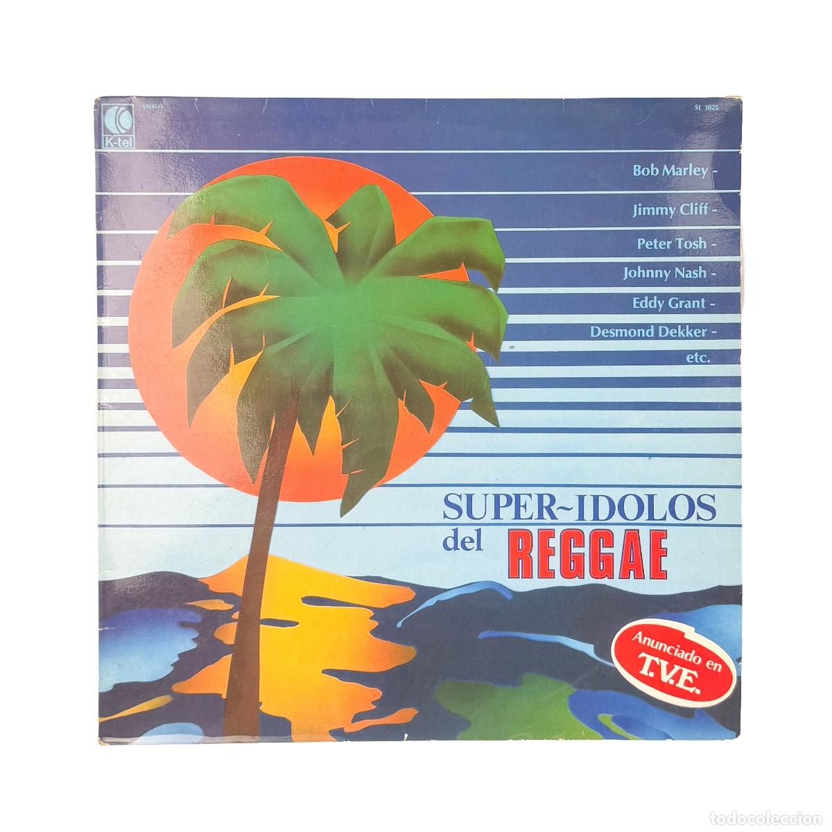 Vinyl records: LP. Various. Super~Idolos Del Reggae (G+/VG+)