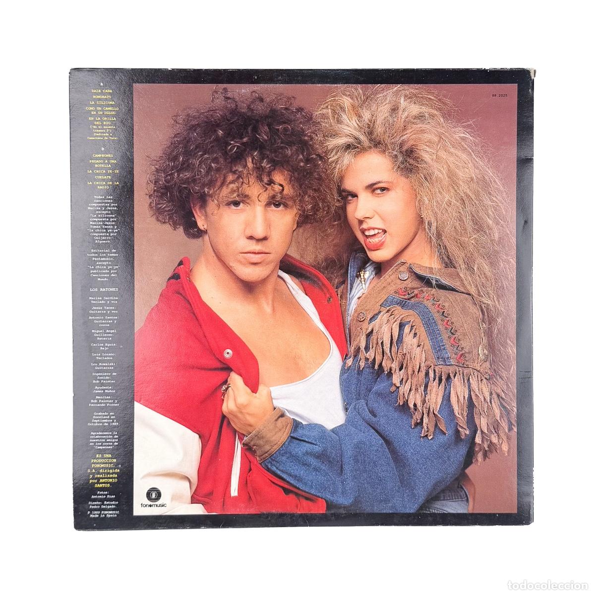 Discos de vinilo: LP. Los Ratones. Dale Ca&ntilde;a (VG+/VG+) - Foto 2