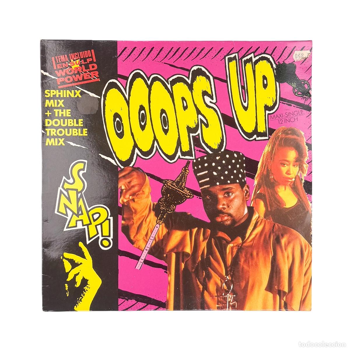MAXI LP. Snap!. Ooops Up (VG/VG+)