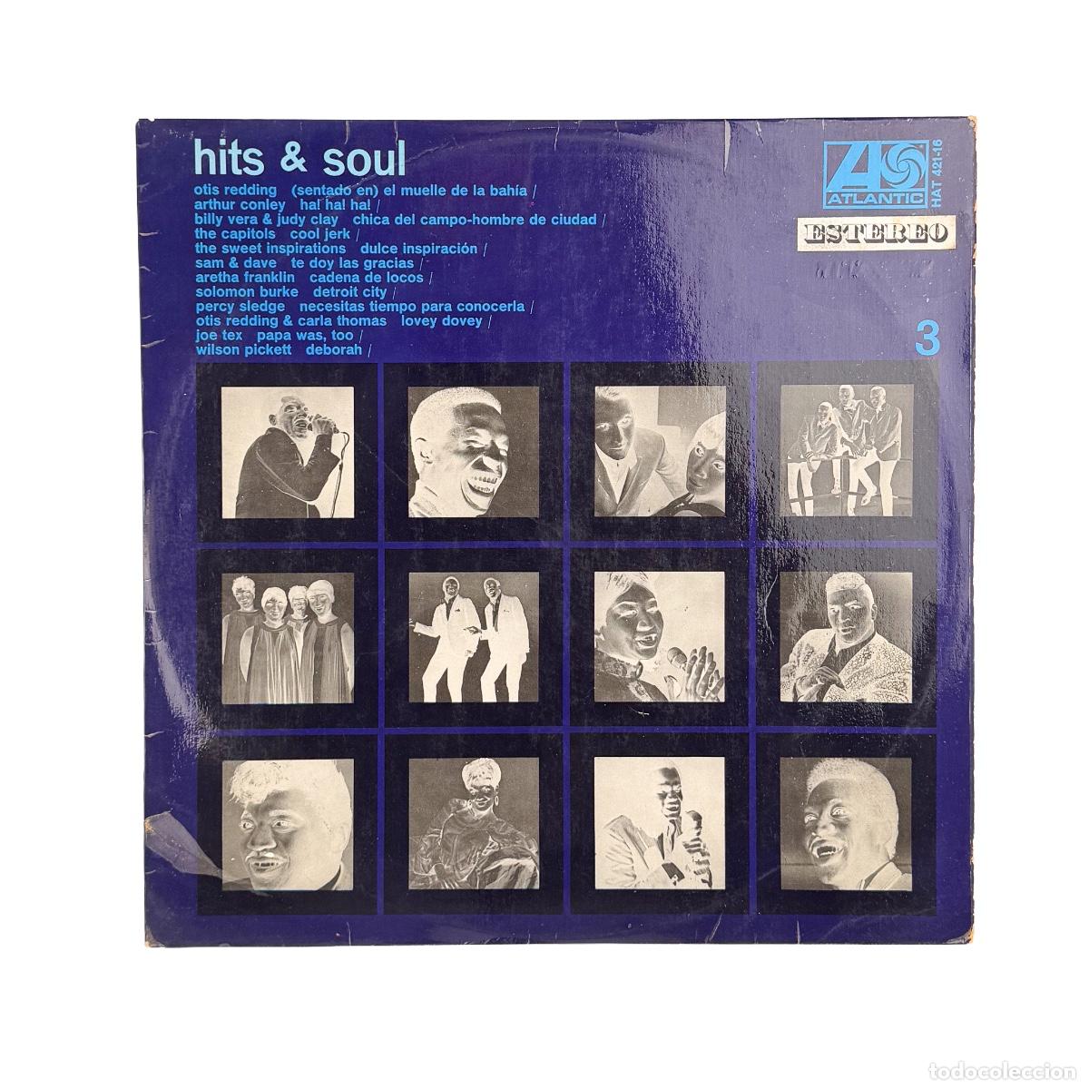 Discos de vinilo: LP. Varios. Hits & Soul 3 (VG+/VG+) - Foto 1