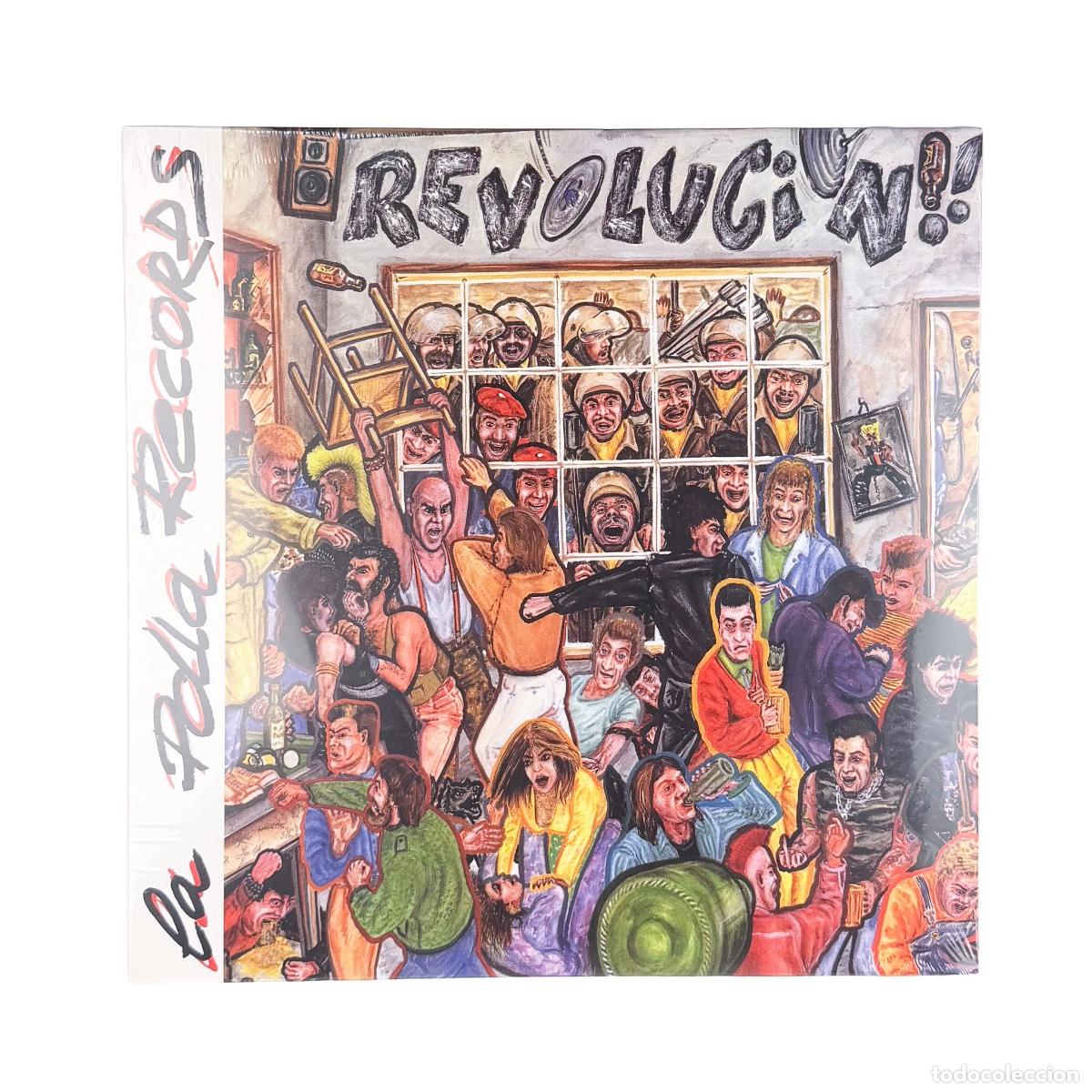 Discos de vinilo: LP. La Polla Records. Revoluci&oacute;n! (M/M) - Foto 1