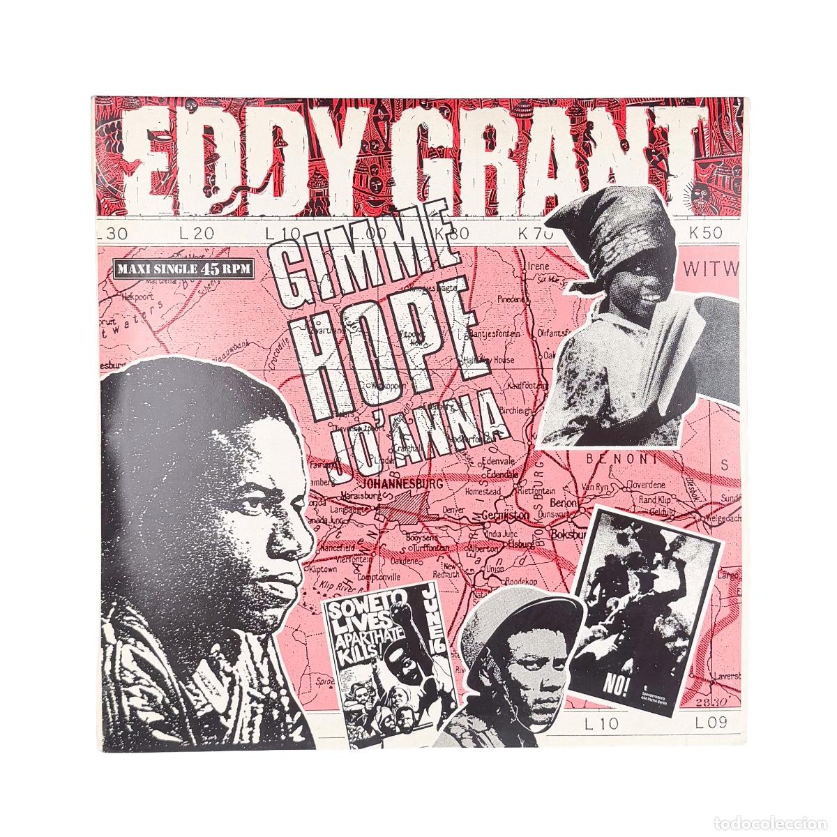 Disques de vinyle: MAXI LP. Eddy Grant. Gimme Hope Jo&rsquo;Anna (VG+/VG+)