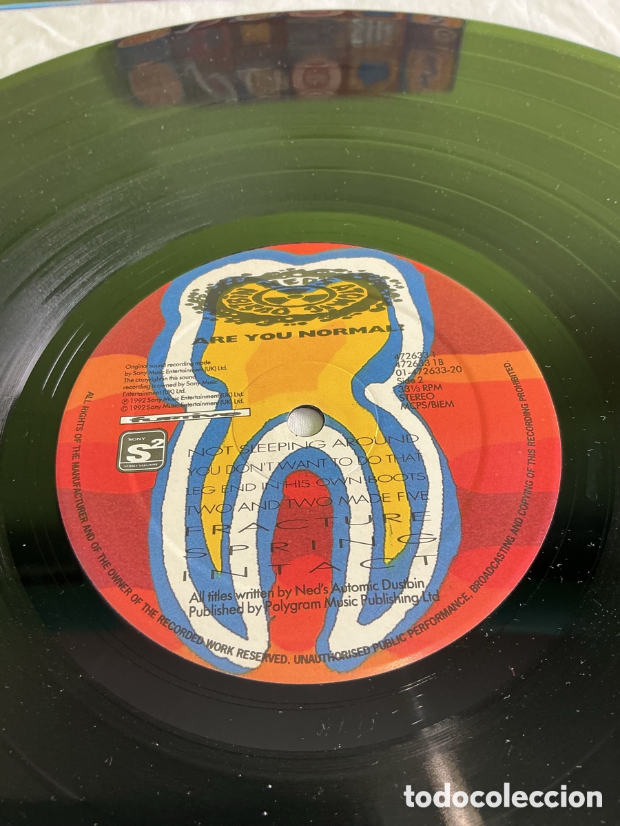 Discos de vinilo: Ned&rsquo;s Atomic Dustbin &ndash; Are You Normal? | LP 1992 - Foto 5