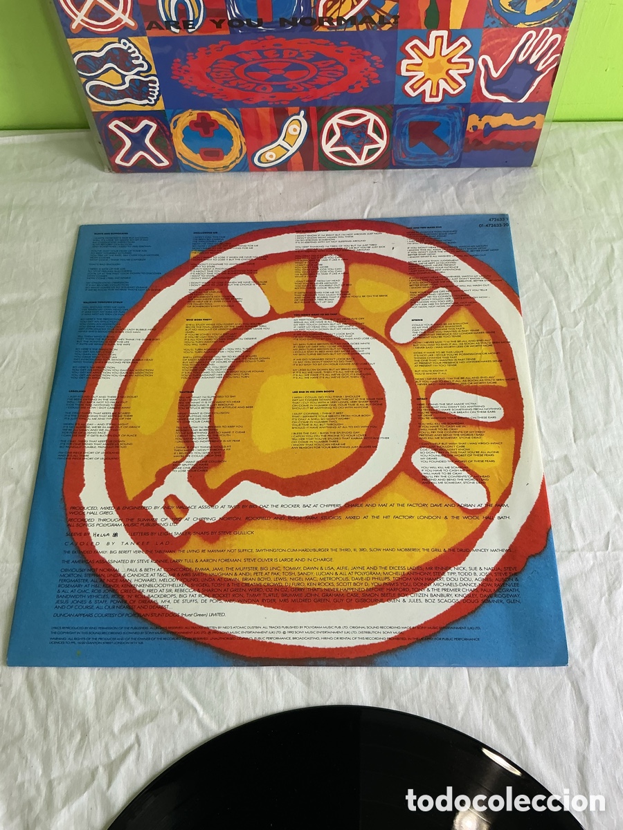 Discos de vinilo: Ned&rsquo;s Atomic Dustbin &ndash; Are You Normal? | LP 1992 - Foto 9