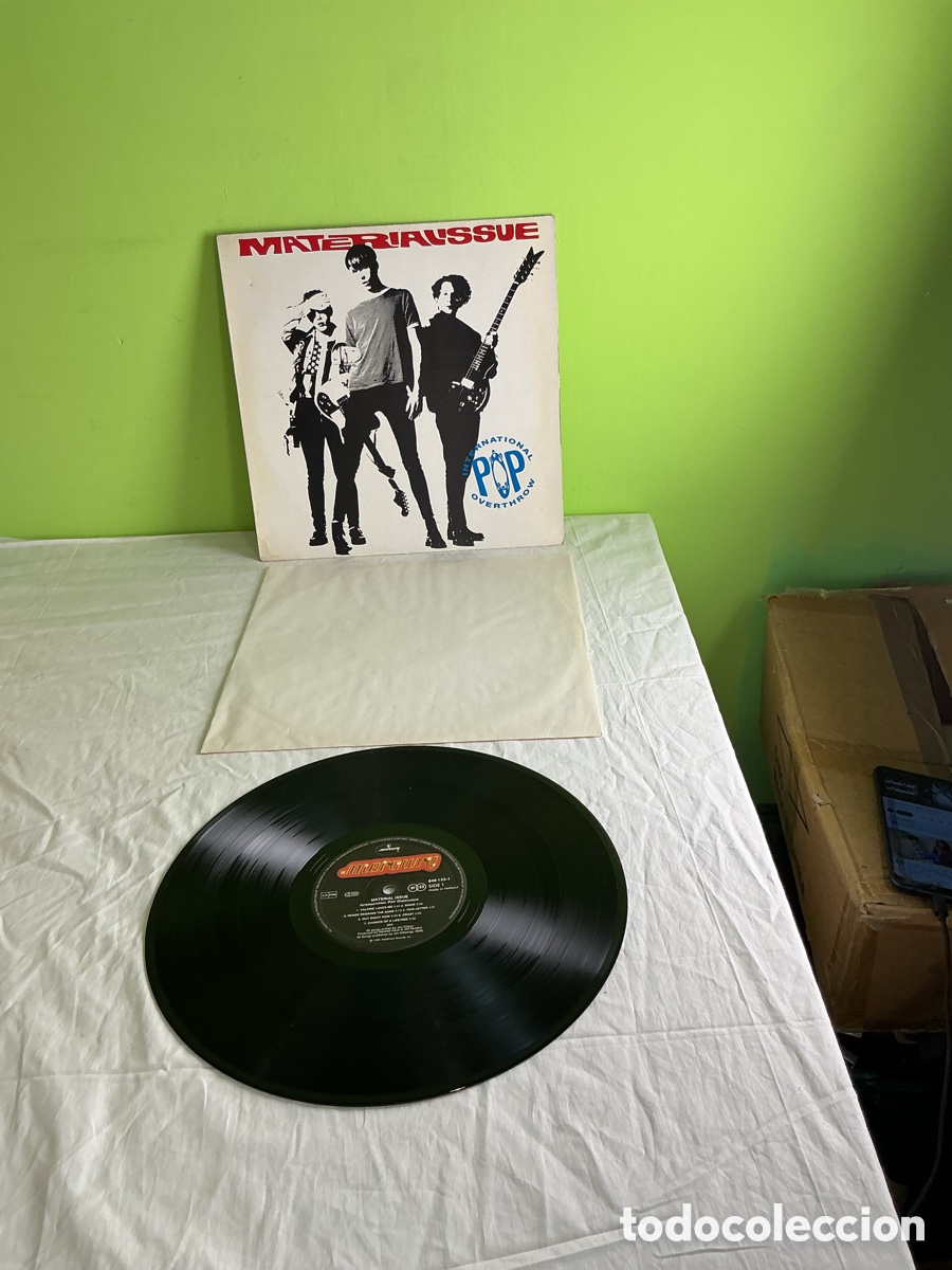 Discos de vinilo: Material Issue &ndash; International Pop Overthrow | LP 1991 - Foto 3
