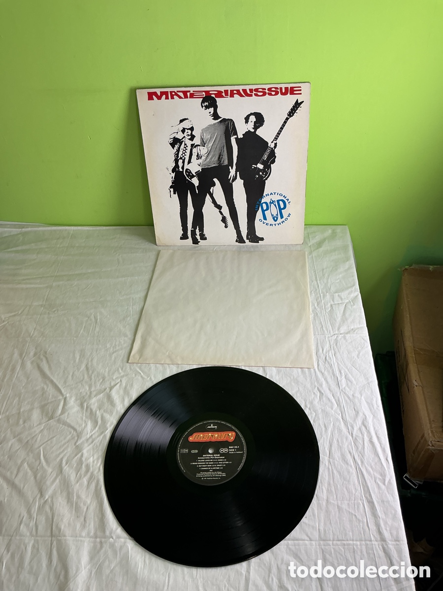 Discos de vinilo: Material Issue &ndash; International Pop Overthrow | LP 1991 - Foto 6