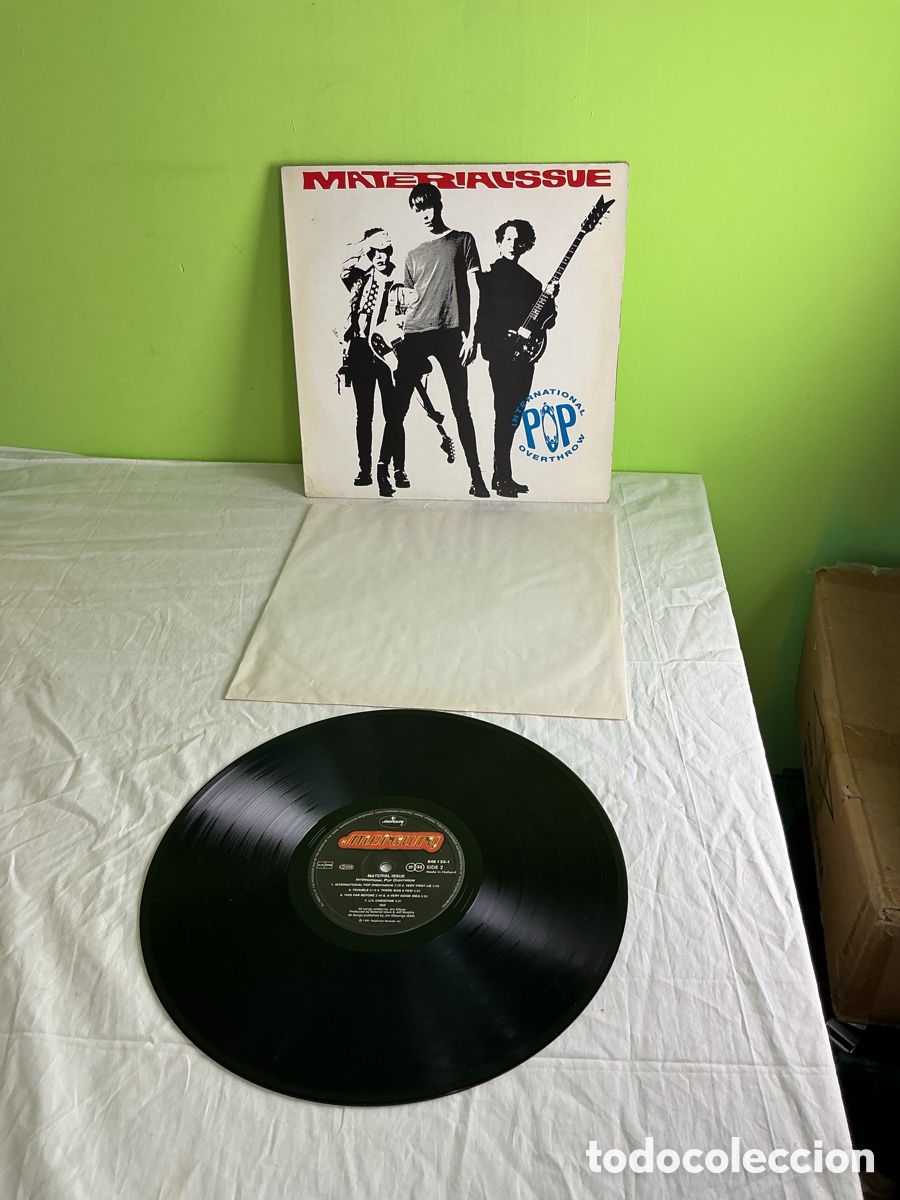Discos de vinilo: Material Issue &ndash; International Pop Overthrow | LP 1991 - Foto 7