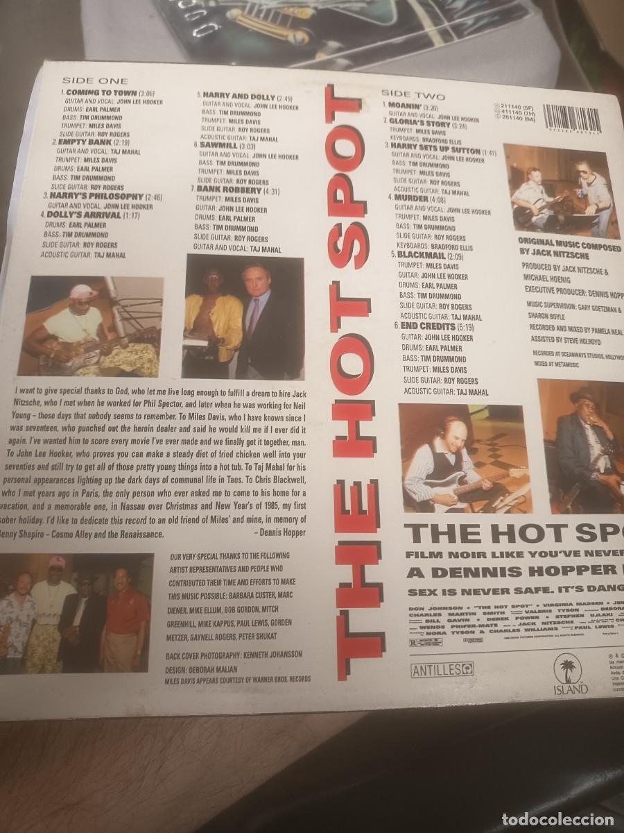 Discos de vinilo: DiSCO LP THE HOT SPOT - Foto 2
