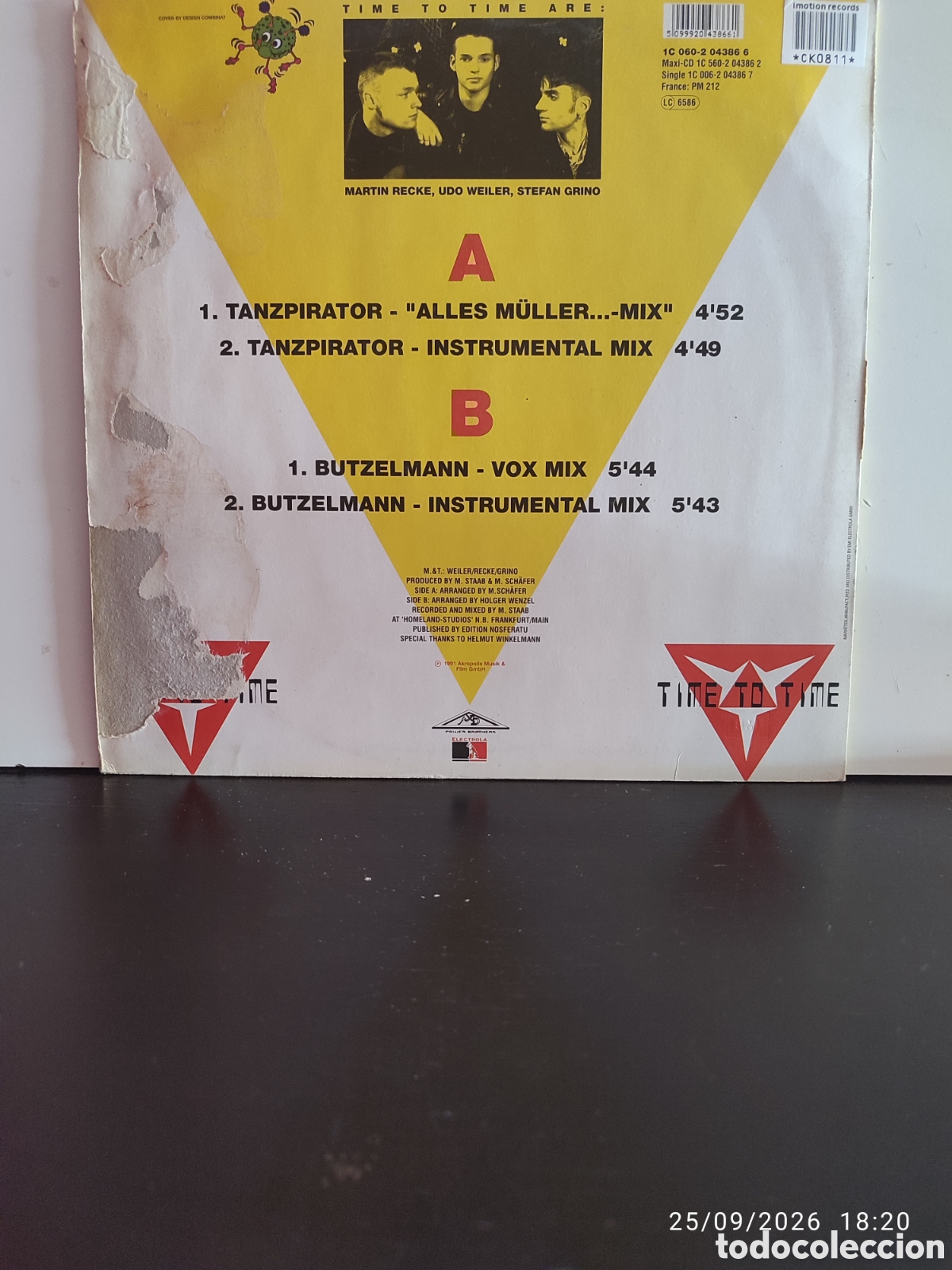 Discos de vinilo: Disco de vinilo C0811K - Foto 2