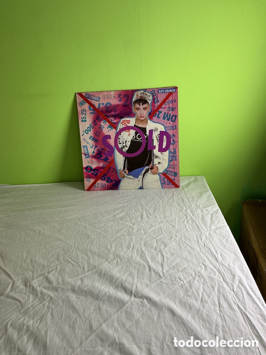 Discos de vinilo: Boy George &ndash; Sold | LP sencillo de 1987 - Foto 2