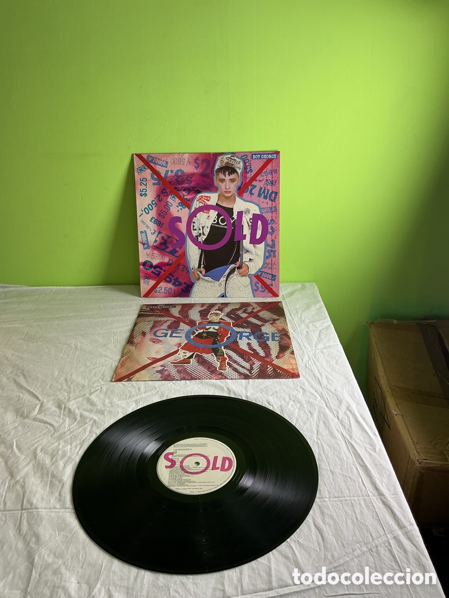 Discos de vinilo: Boy George &ndash; Sold | LP sencillo de 1987 - Foto 3