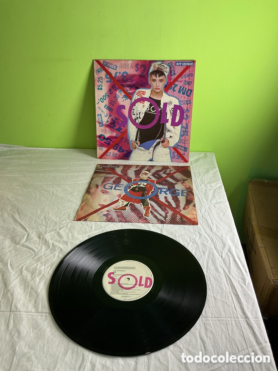 Discos de vinilo: Boy George &ndash; Sold | LP sencillo de 1987 - Foto 5