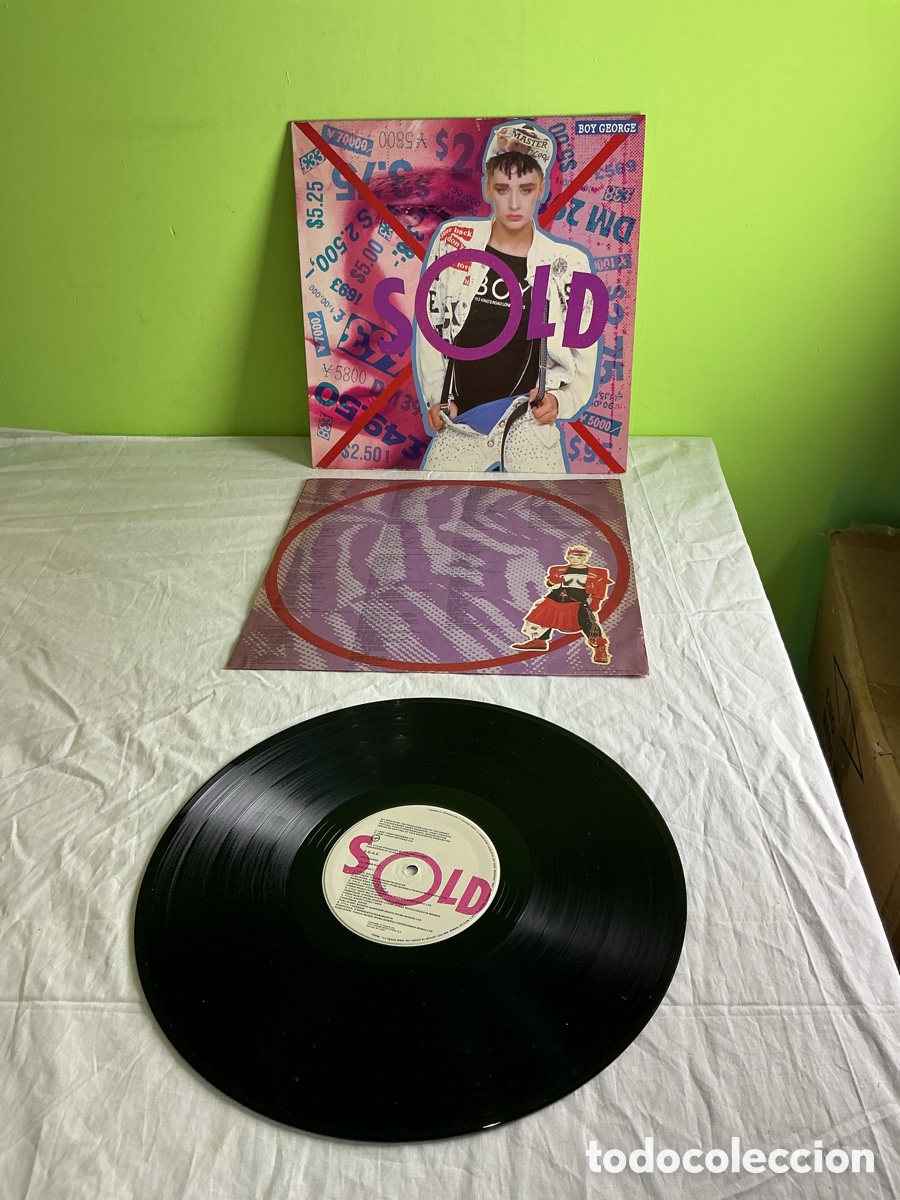 Discos de vinilo: Boy George &ndash; Sold | LP sencillo de 1987 - Foto 6