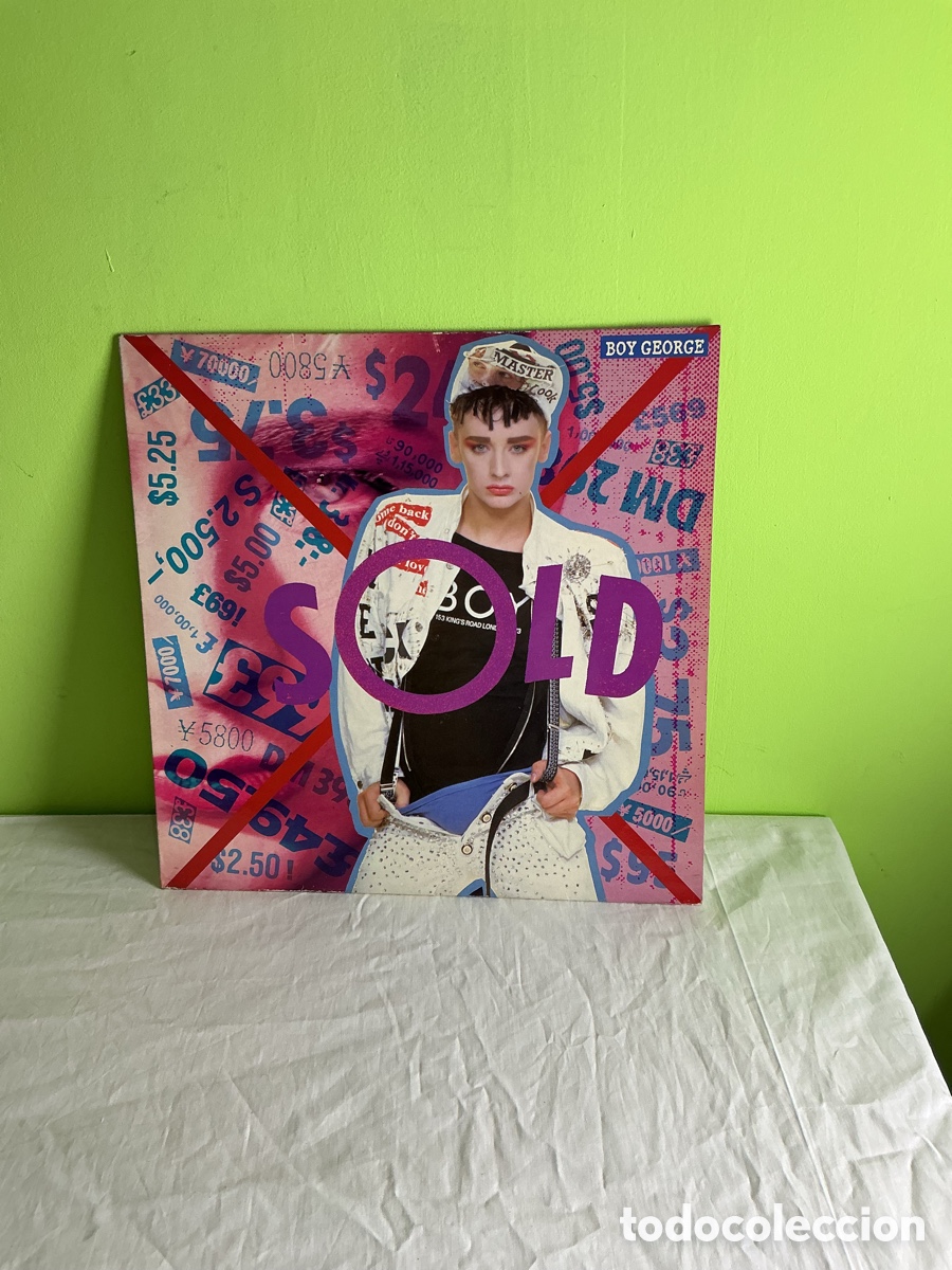 Discos de vinilo: Boy George &ndash; Sold | LP sencillo de 1987