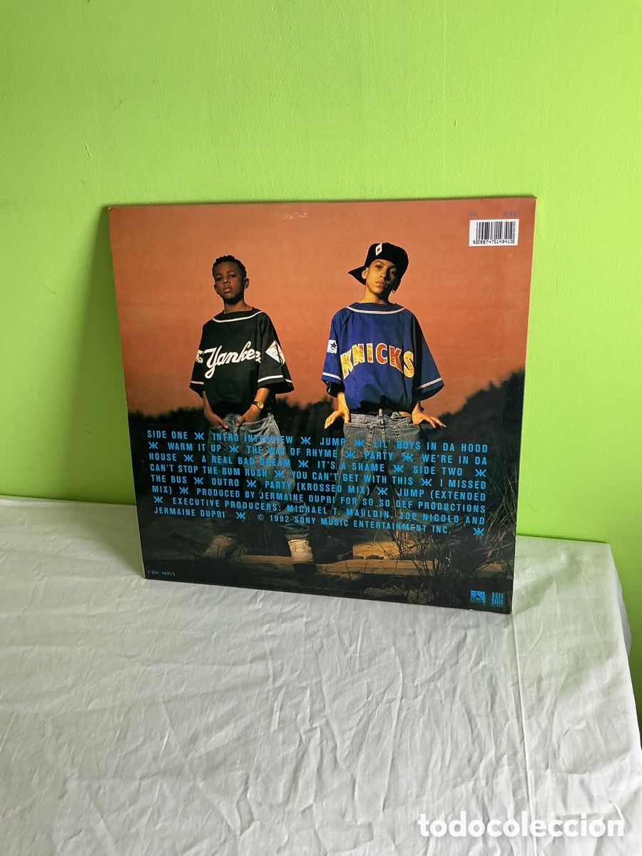 Discos de vinilo: Kris Kross &ndash; Totally Krossed Out | LP original 1992