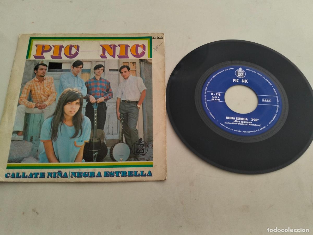Discos de vinilo: DISCO SINGLE, PIC-NIC, CALLATE NI&Ntilde;A - Foto 2