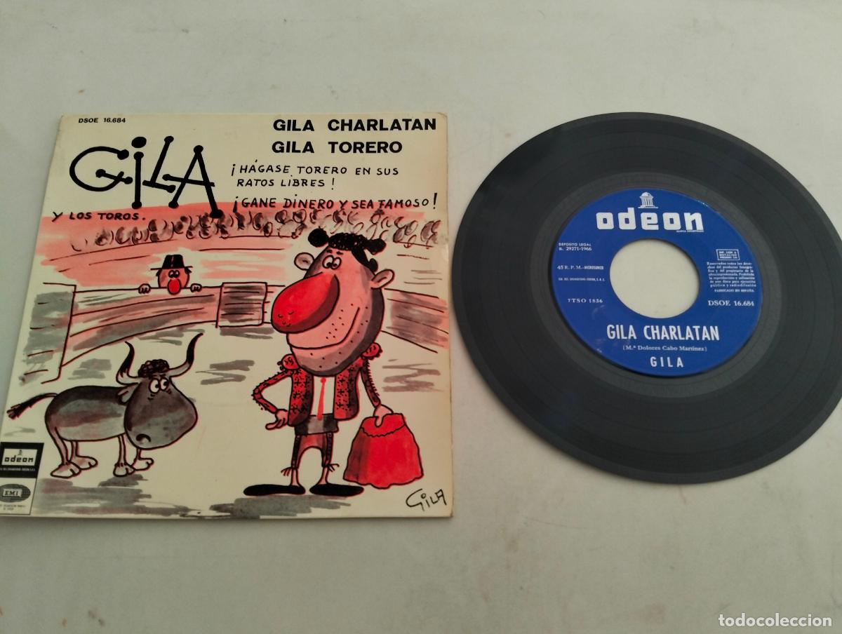 Discos de vinilo: DISCO SINGLE, GILA, GILA CHARLATAN