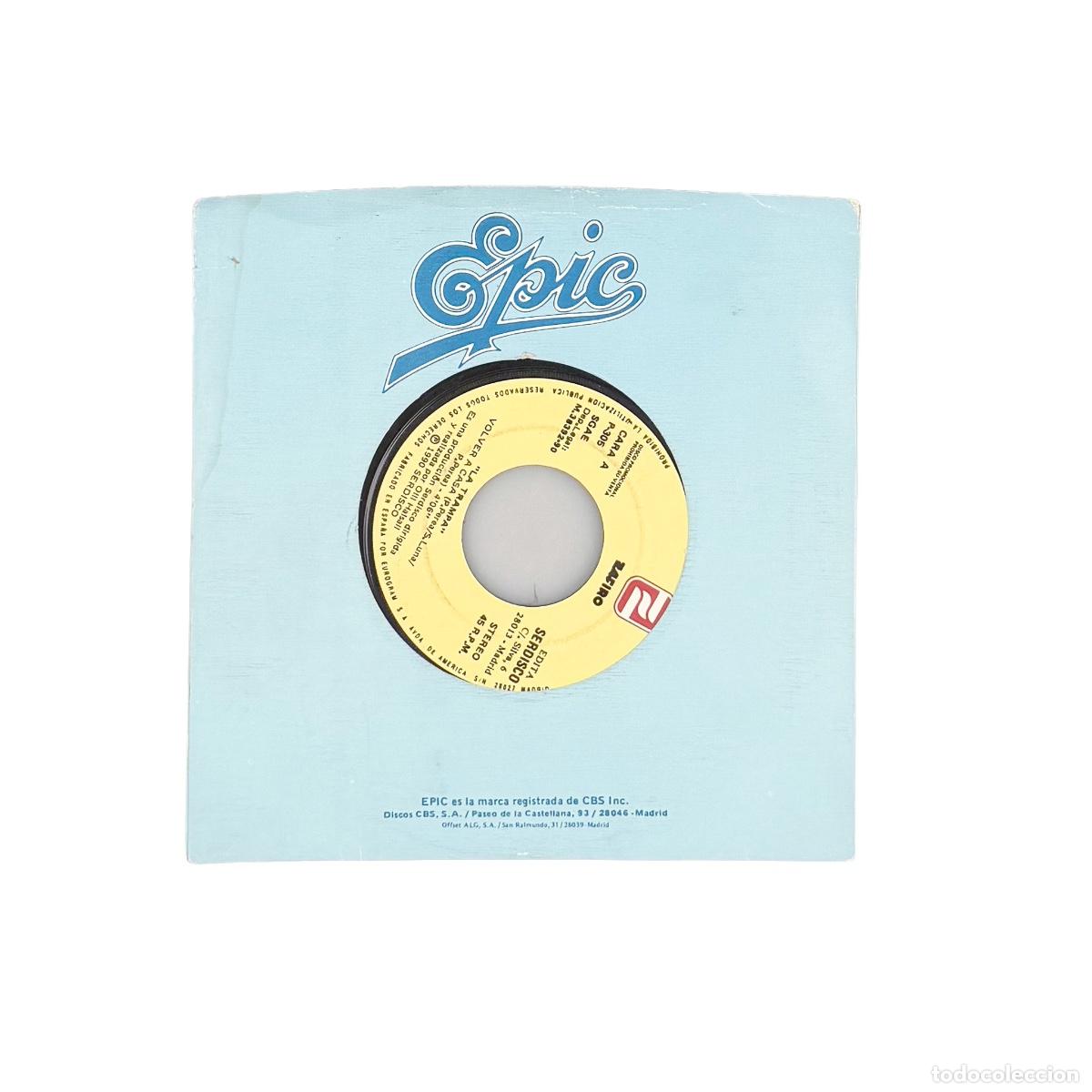 Discos de vinilo: SINGLE. La Trampa. Volver A Casa (VG+/GENERIC) - Foto 2