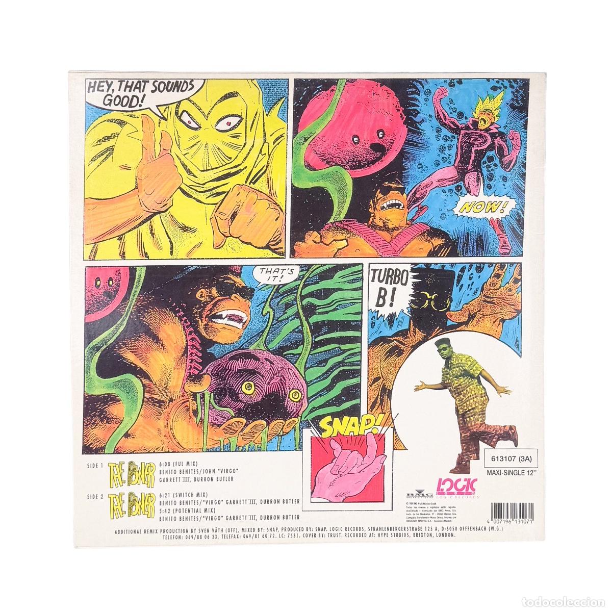 Discos de vinilo: MAXI LP. Snap!. The Power (Remix) (VG+/VG+) - Foto 2