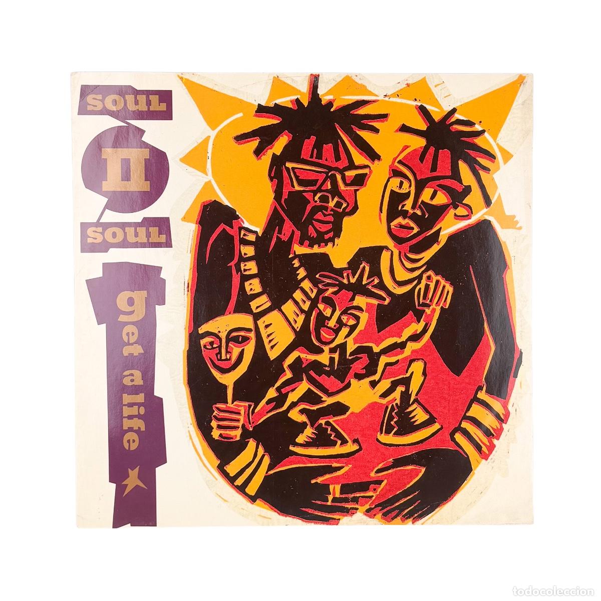 Discos de vinil: MAXI LP. Soul II Soul. Get A Life (VG/VG+)